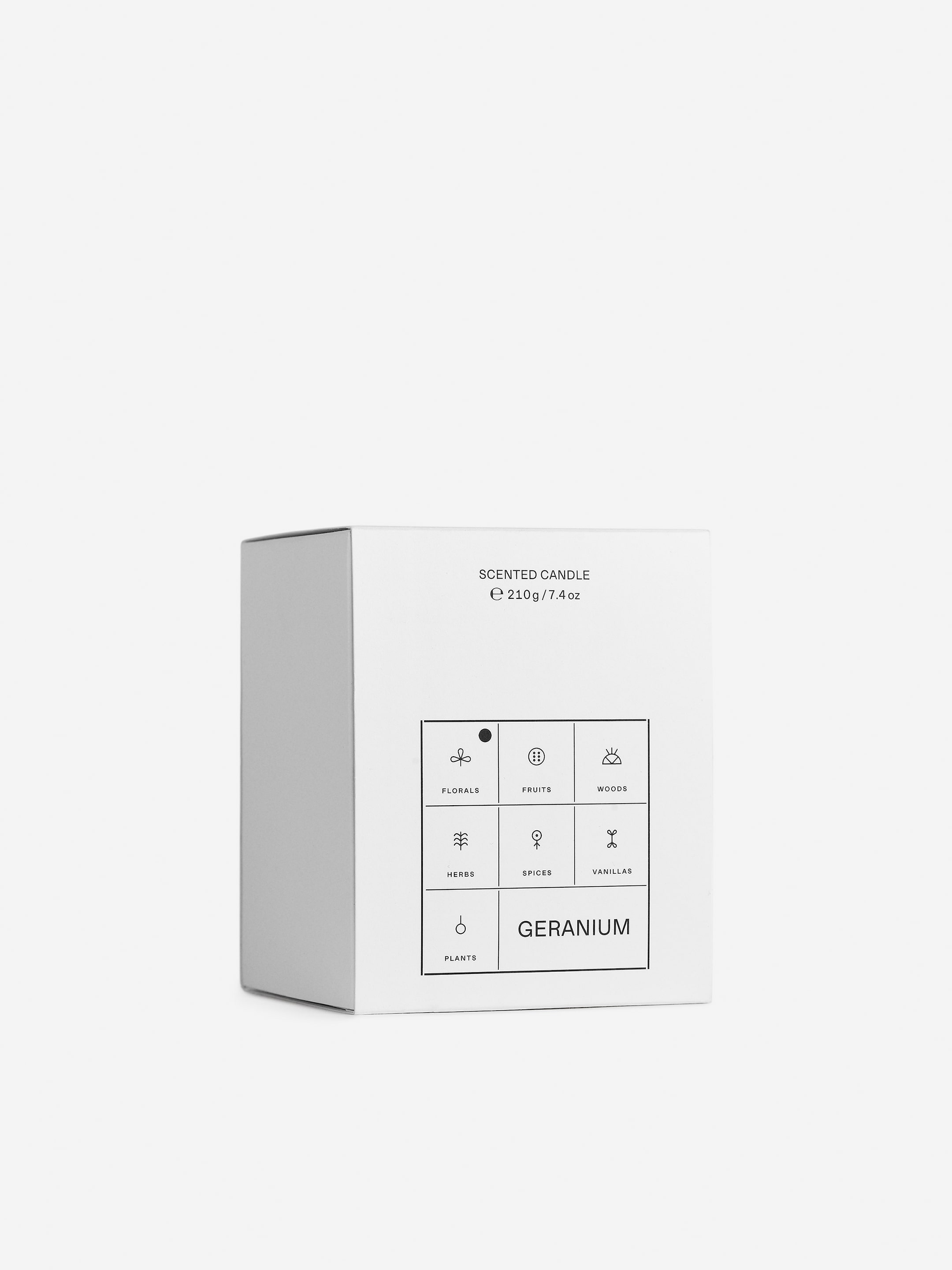 Bougie parfumée au géranium 210 g - Géranium - Maison et décoration - StillMedia/DescriptiveDetail - 1