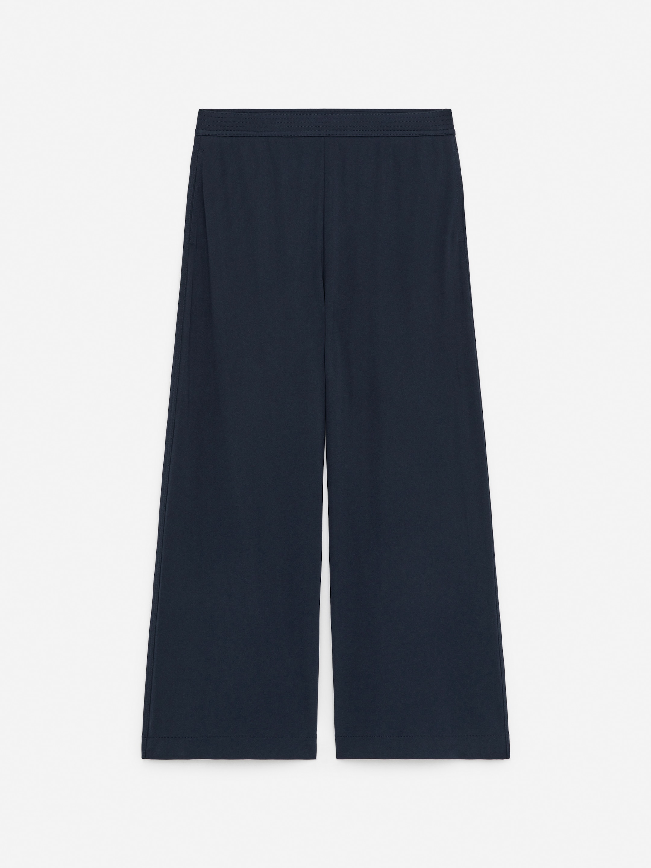 Jerseyhose aus Viskosemischung-Blue-14353