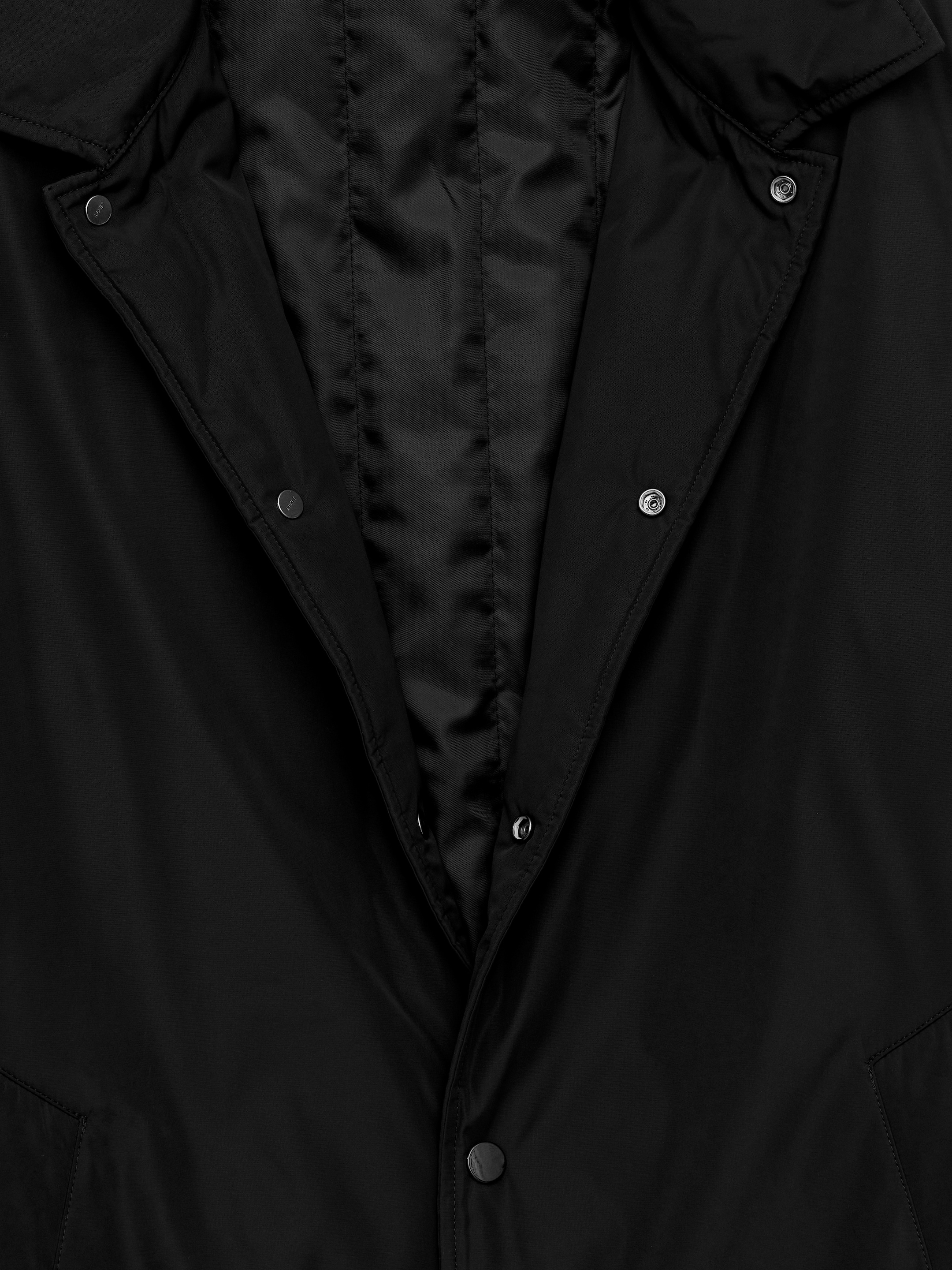Light Padded Car Coat - Black - Regular fit - Men - StillMedia/DescriptiveDetail - 2