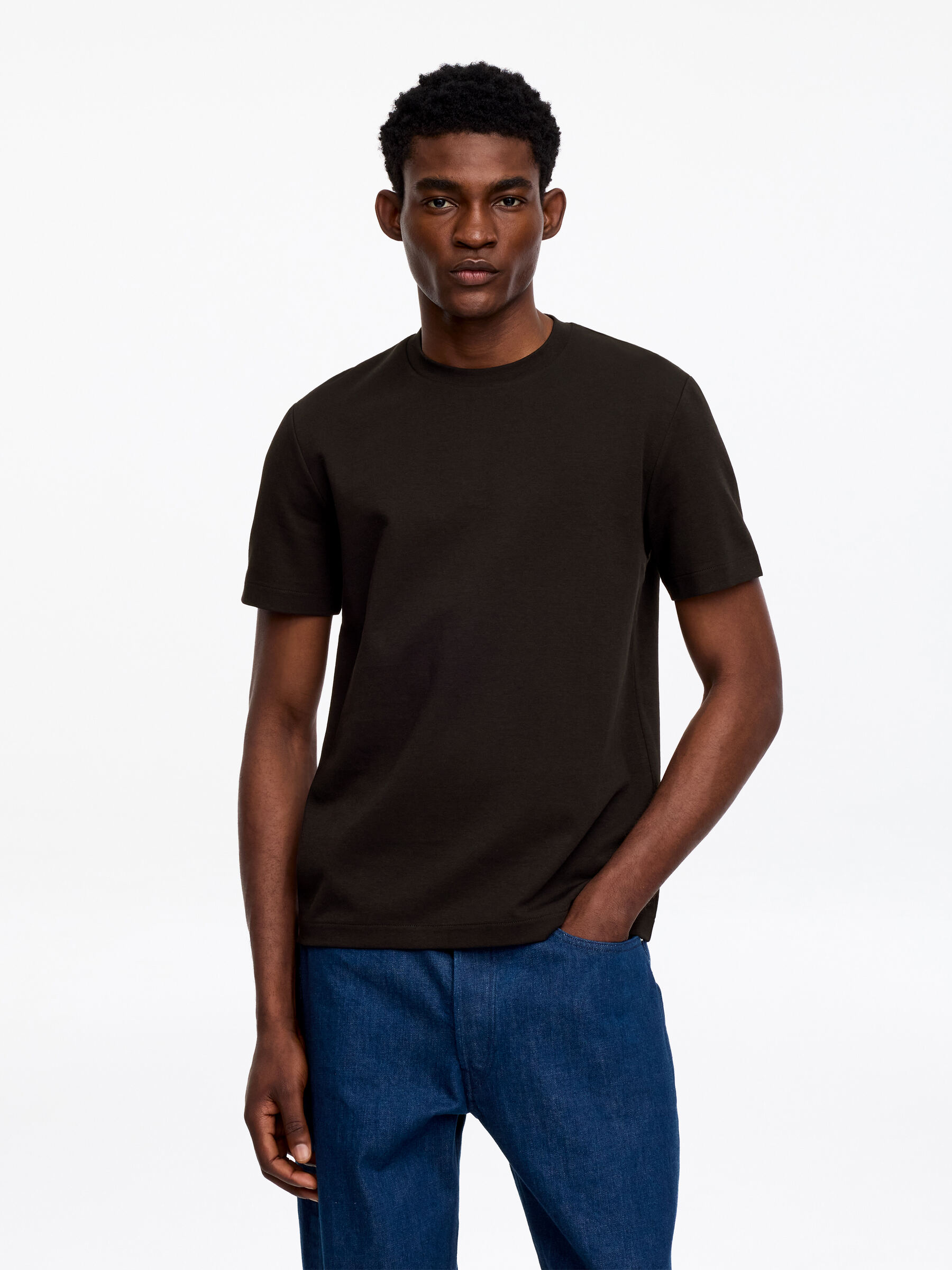 Interlock Regular T-Shirt - Black - Regular fit - Men - StillMedia/Lookbook - 8