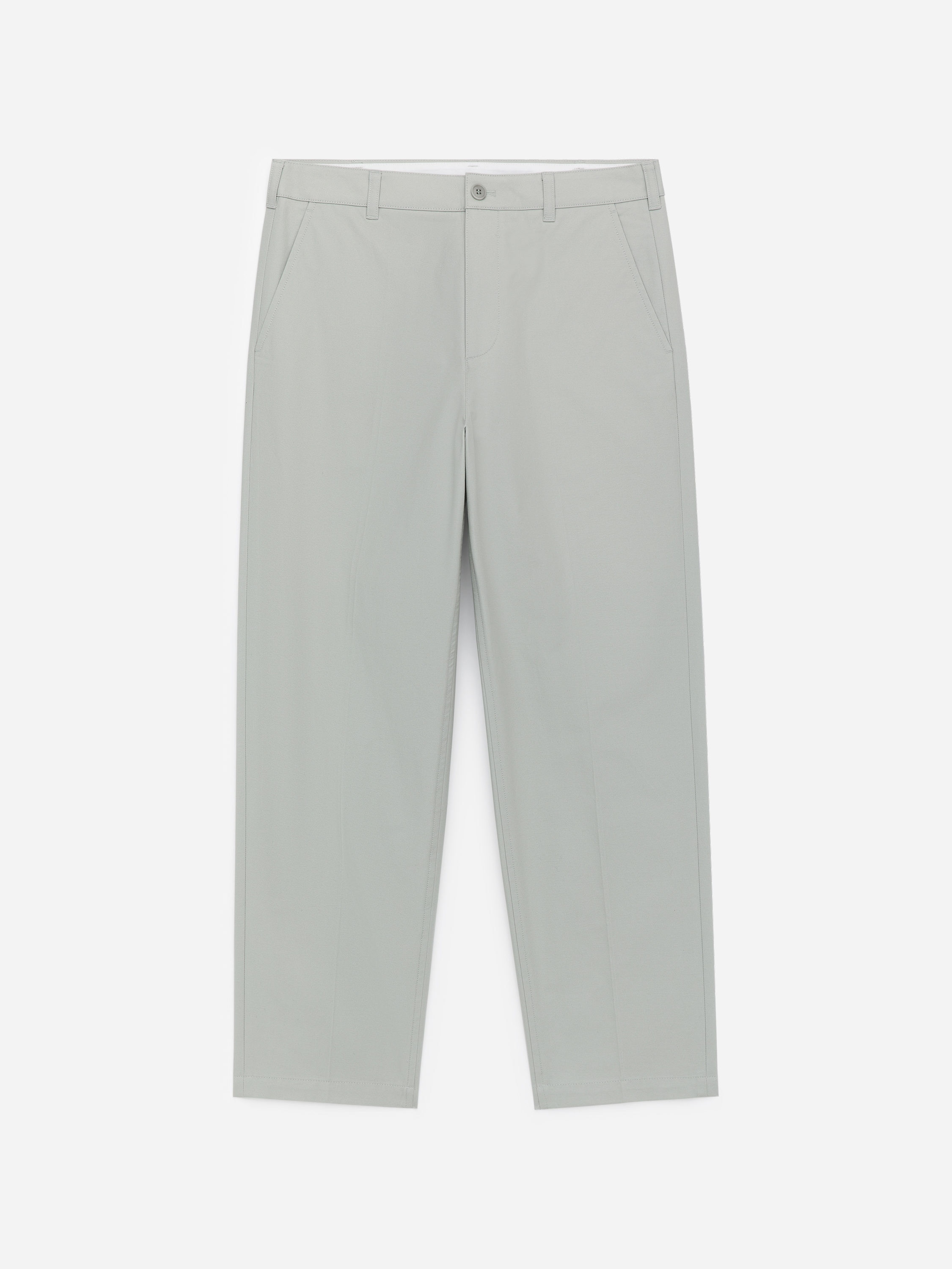 Cotton Trousers – Dusty Light Green – Men – ARKET EU