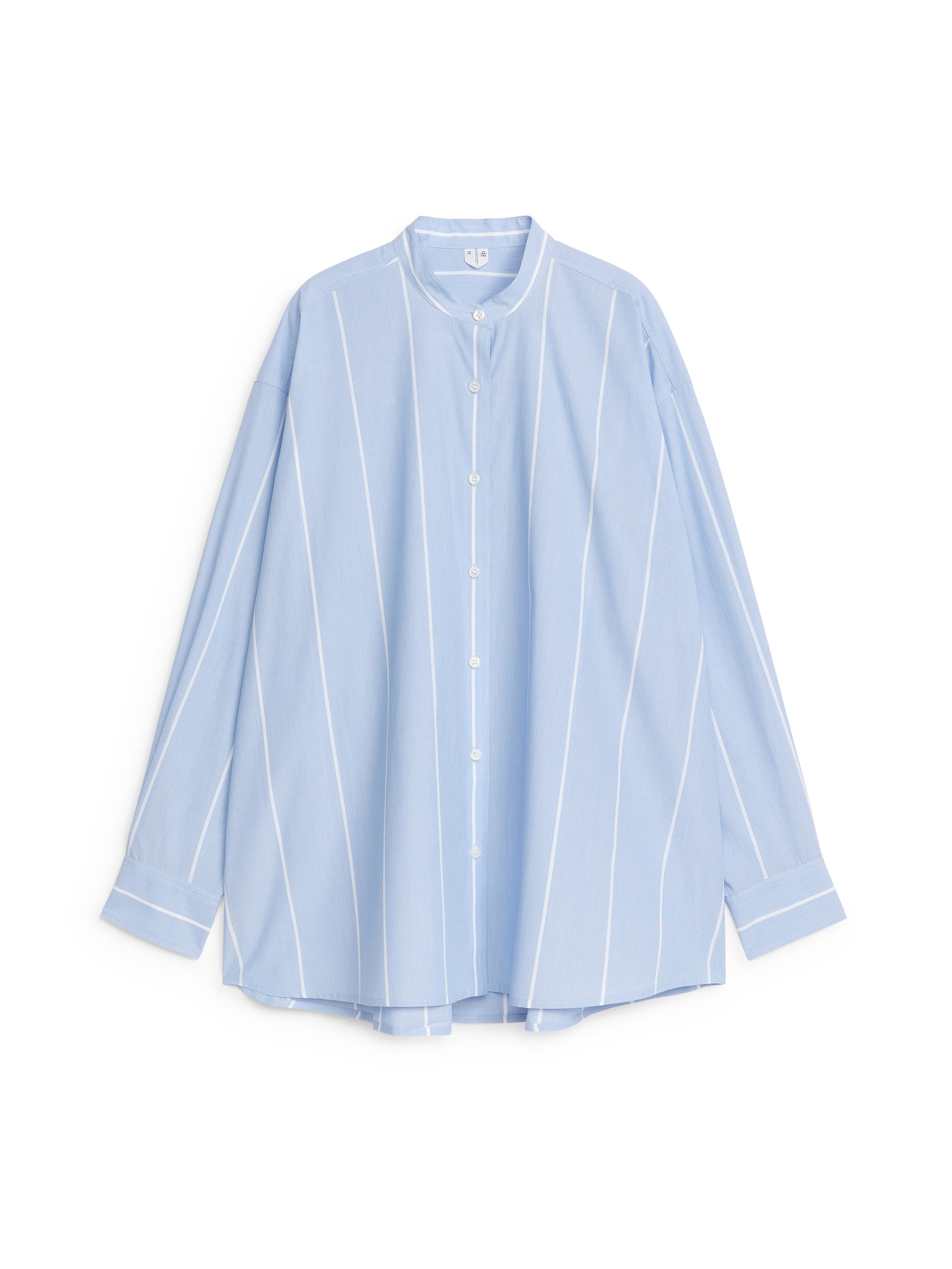 Oversized Cotton Shirt-#ADBED3-6715