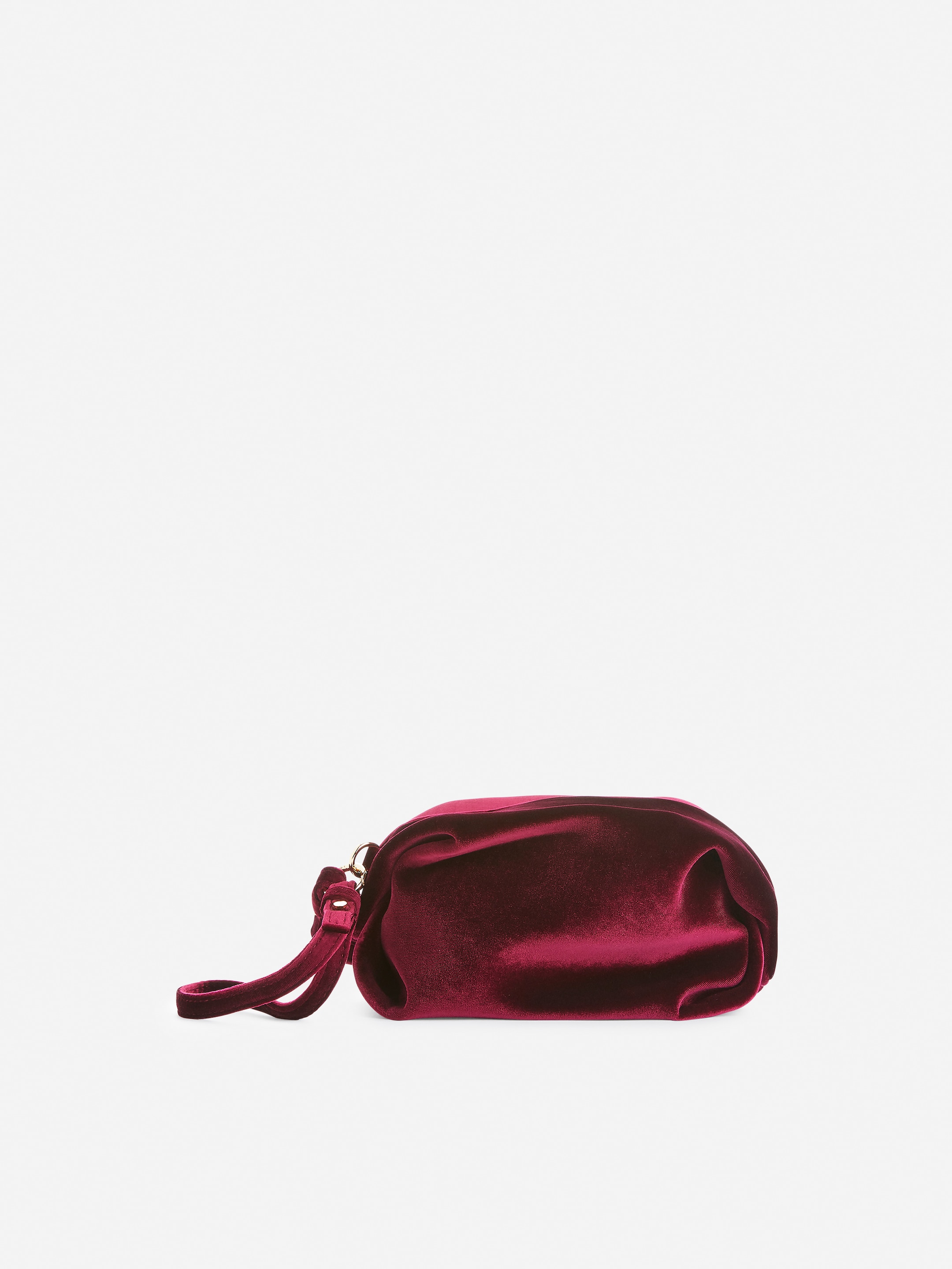 Größeres Bild ansehen: Minitasche aus Samt - Weinrot - Ladies | H&M DE 1