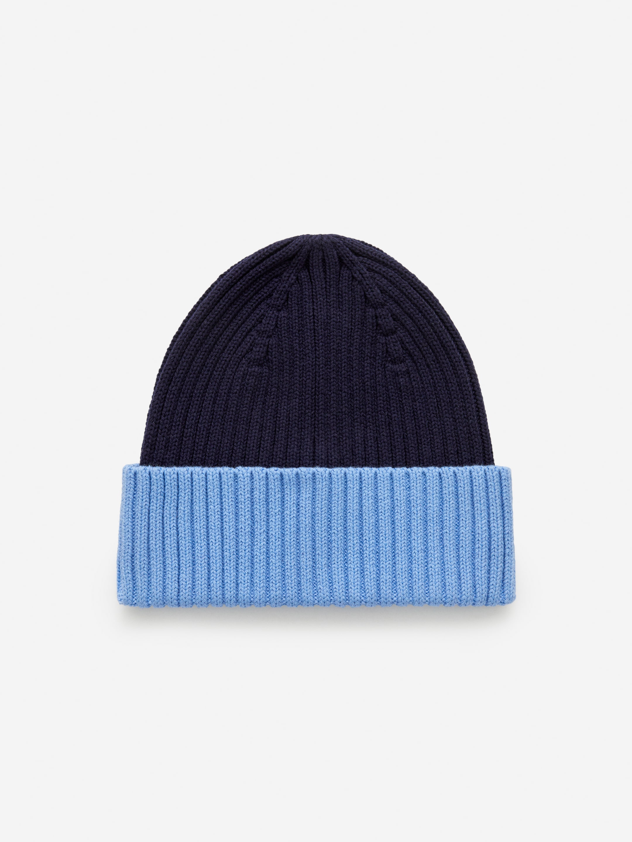 Rippstrickmütze - Blau/Dunkelblau - Kinder - StillMedia/DescriptiveStillLife - 1