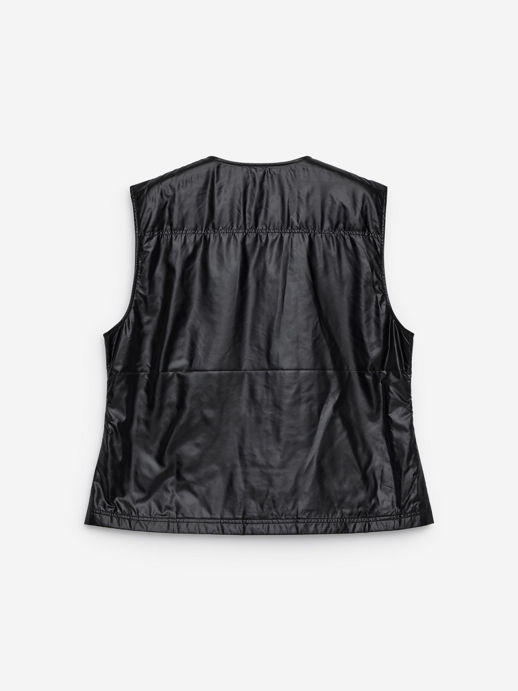 Light Padded Nylon Vest - Black - Regular fit - Women - StillMedia/DescriptiveStillLife - 2