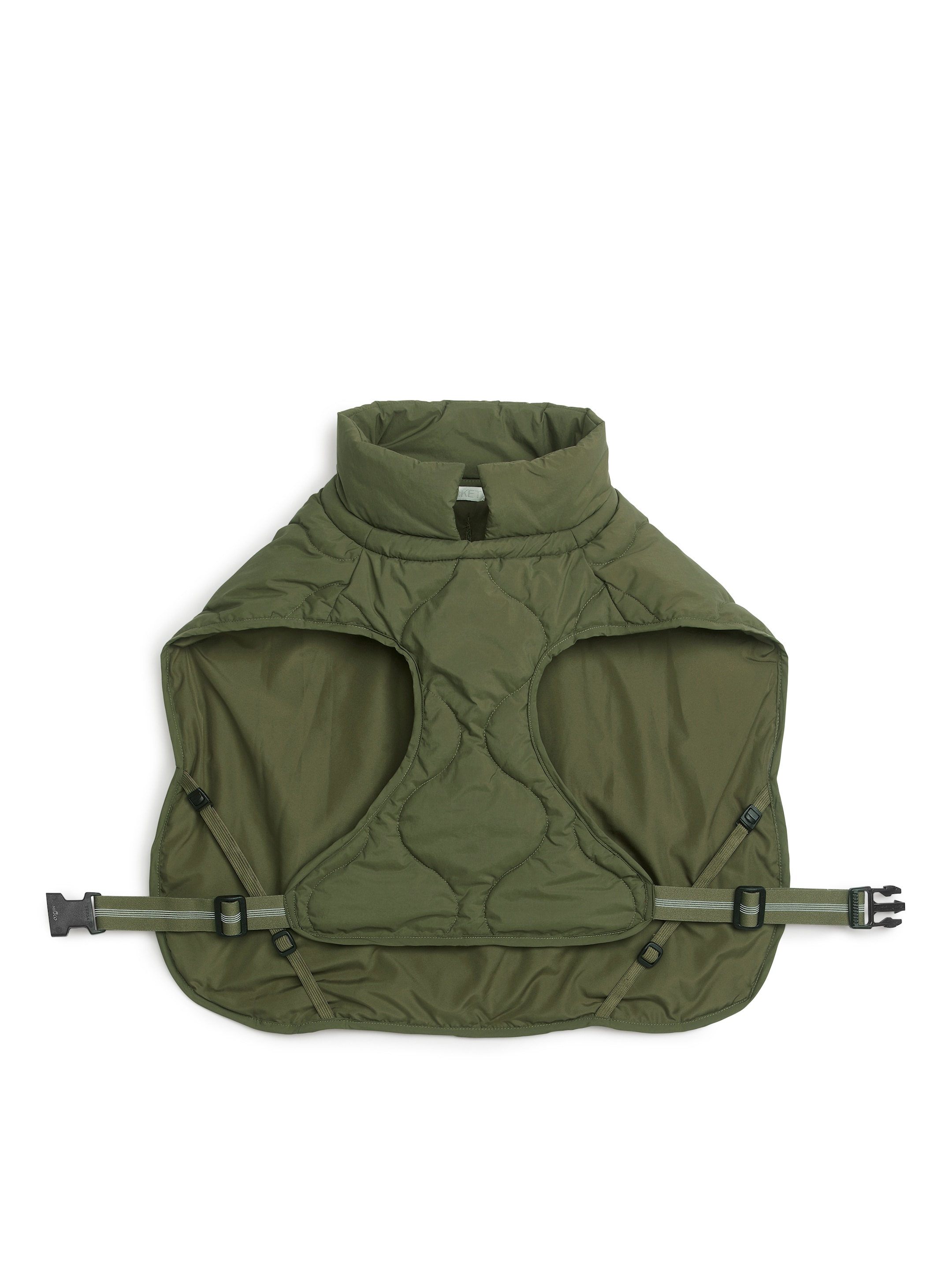 Dog Puffer Jacket - Green - Homeware - StillMedia/DescriptiveStillLife - 4