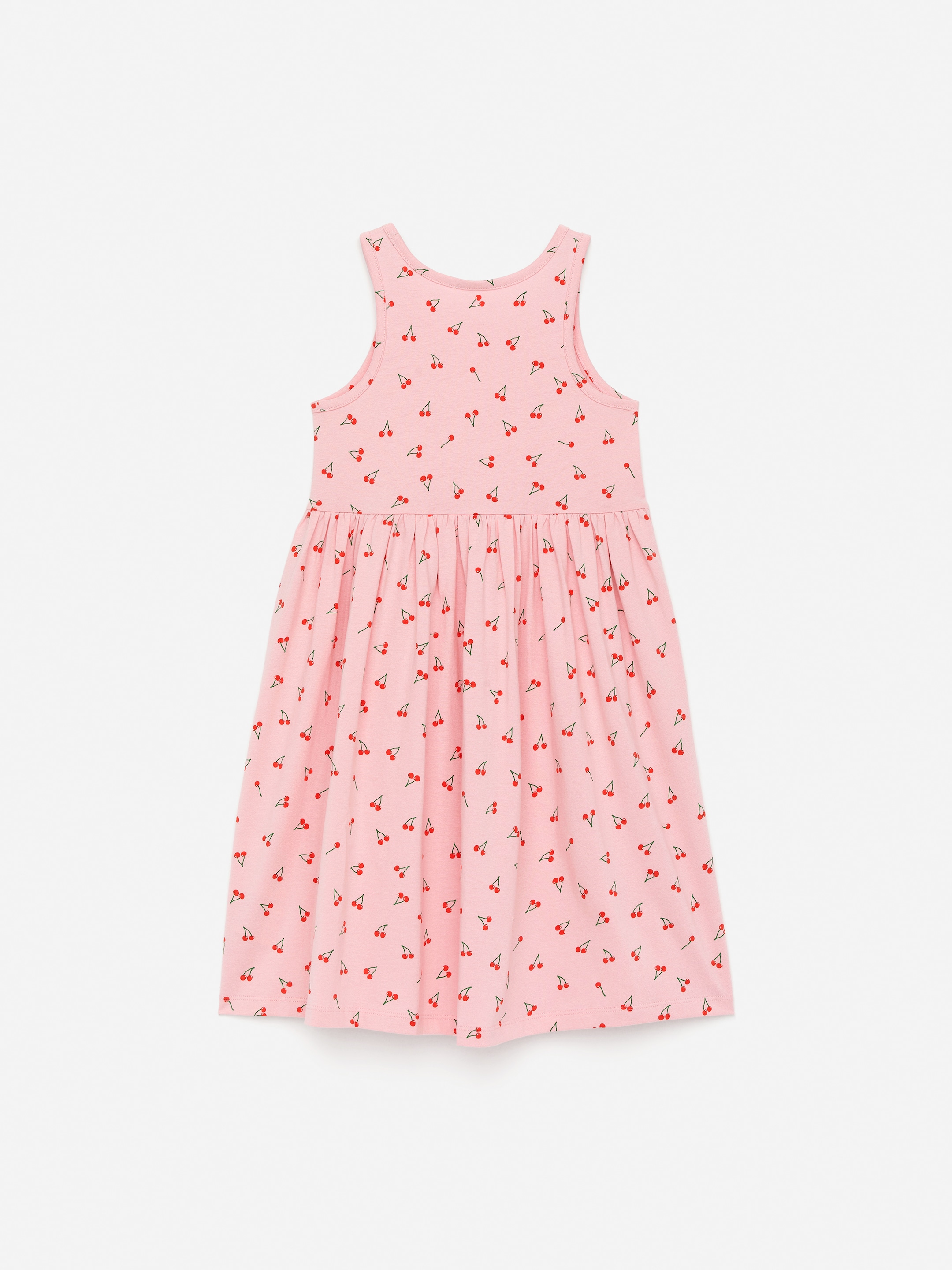 Grotere afbeelding bekijken: Cotton Tank Dress - Roze/kersenprint - KINDEREN | H&M BE 2