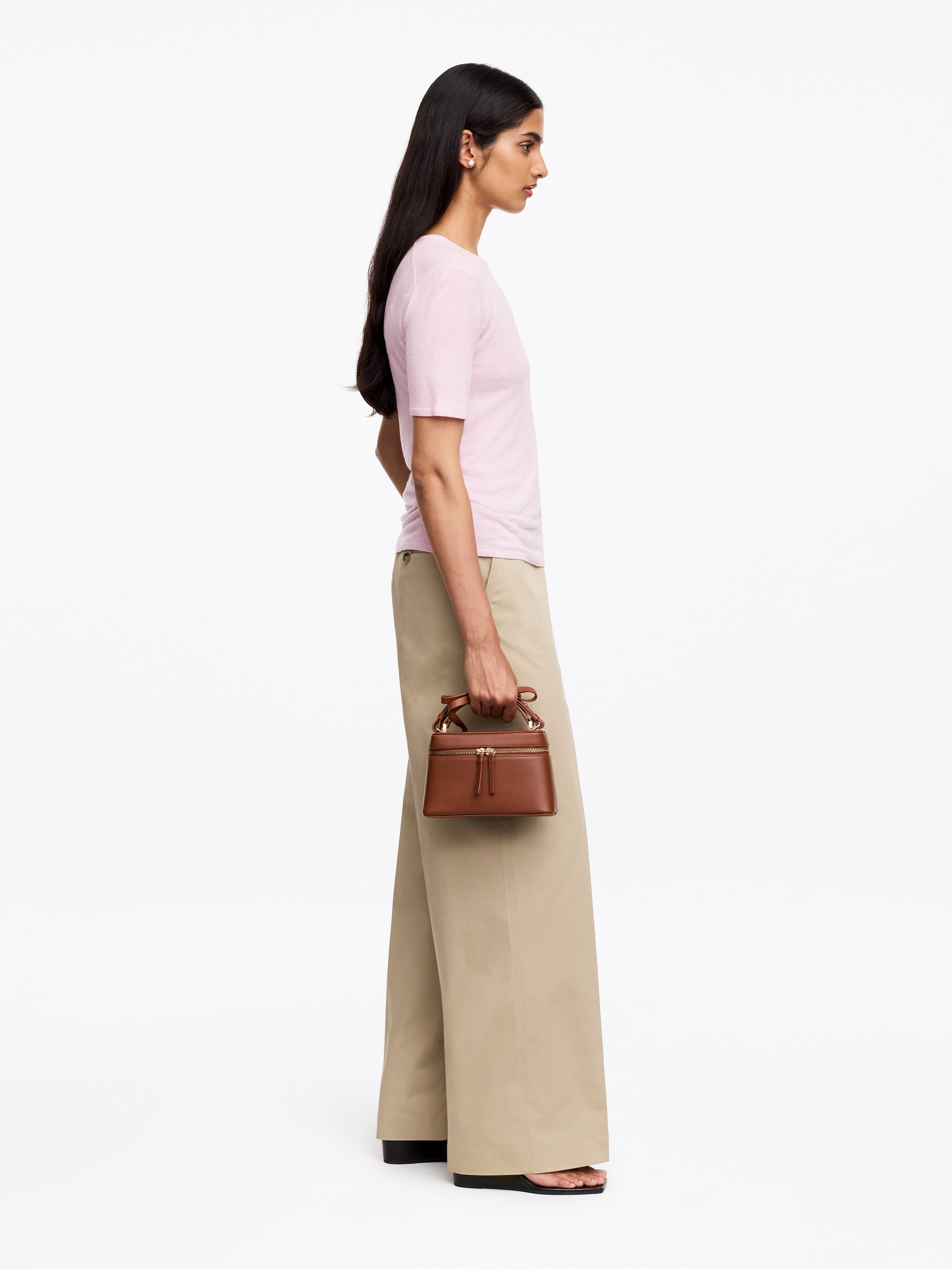 Top z czystego kaszmiru - Różowy - Fason normalny - Women - StillMedia/Lookbook - 5