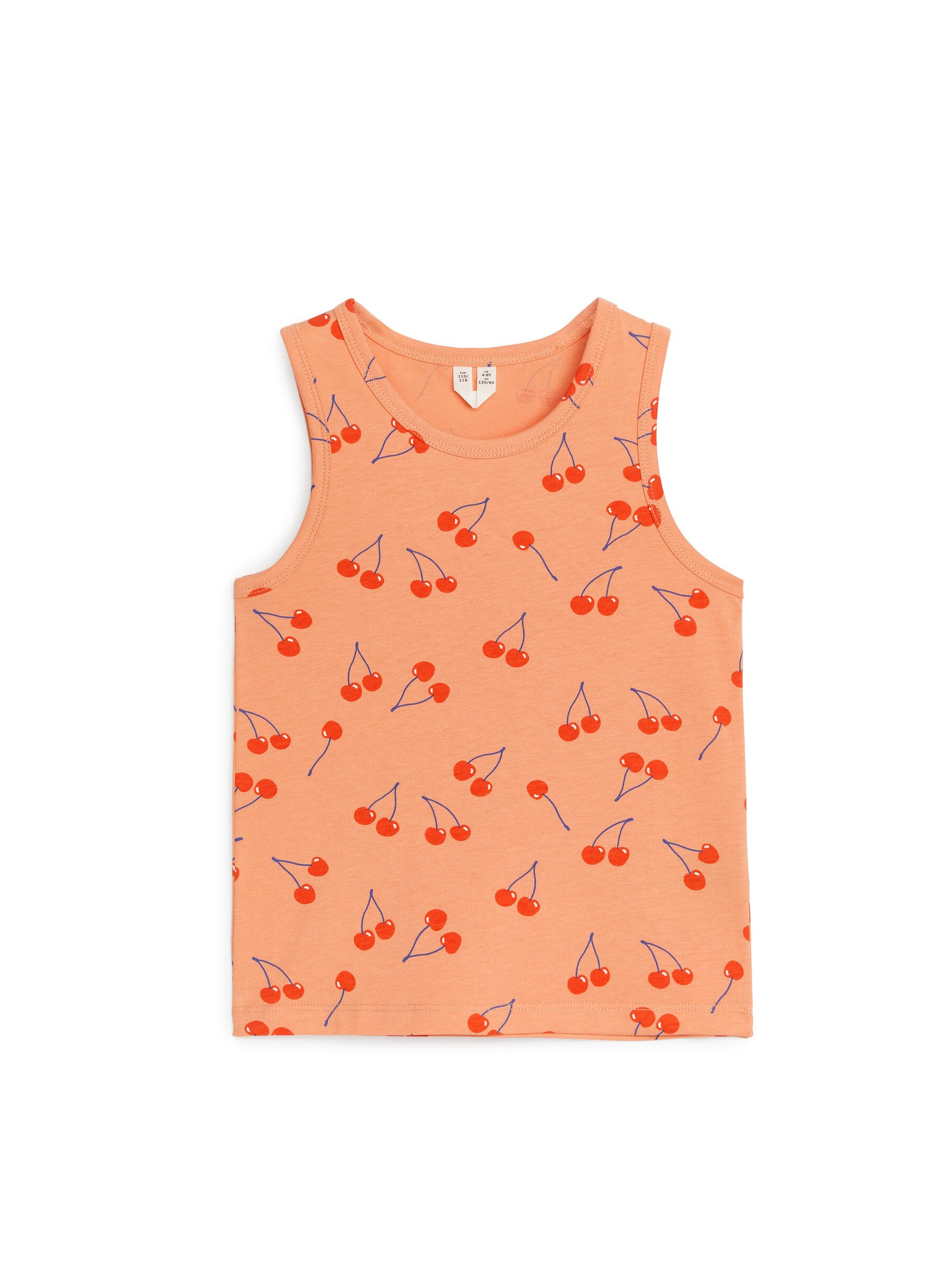 Tanktop mit Print - Orange - Slim Fit - Kinder - StillMedia/DescriptiveStillLife - 1