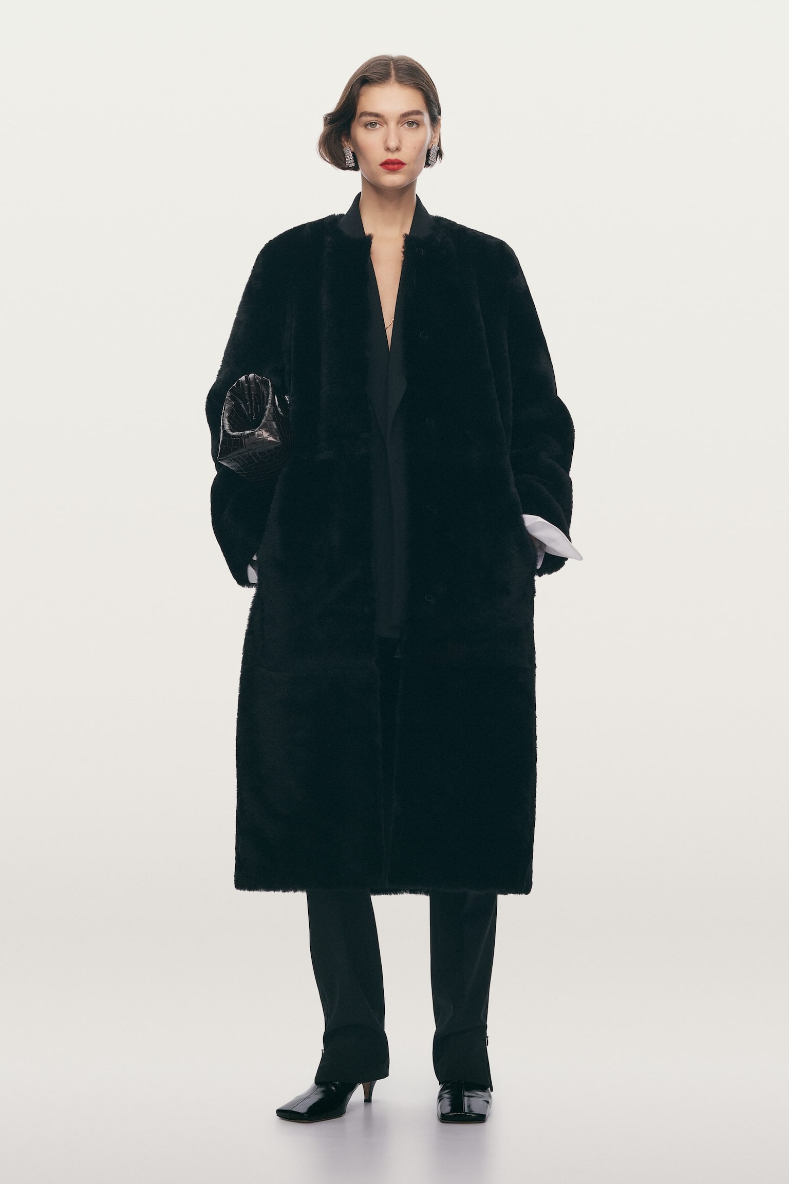 Avslappet blazer - Svart - 3