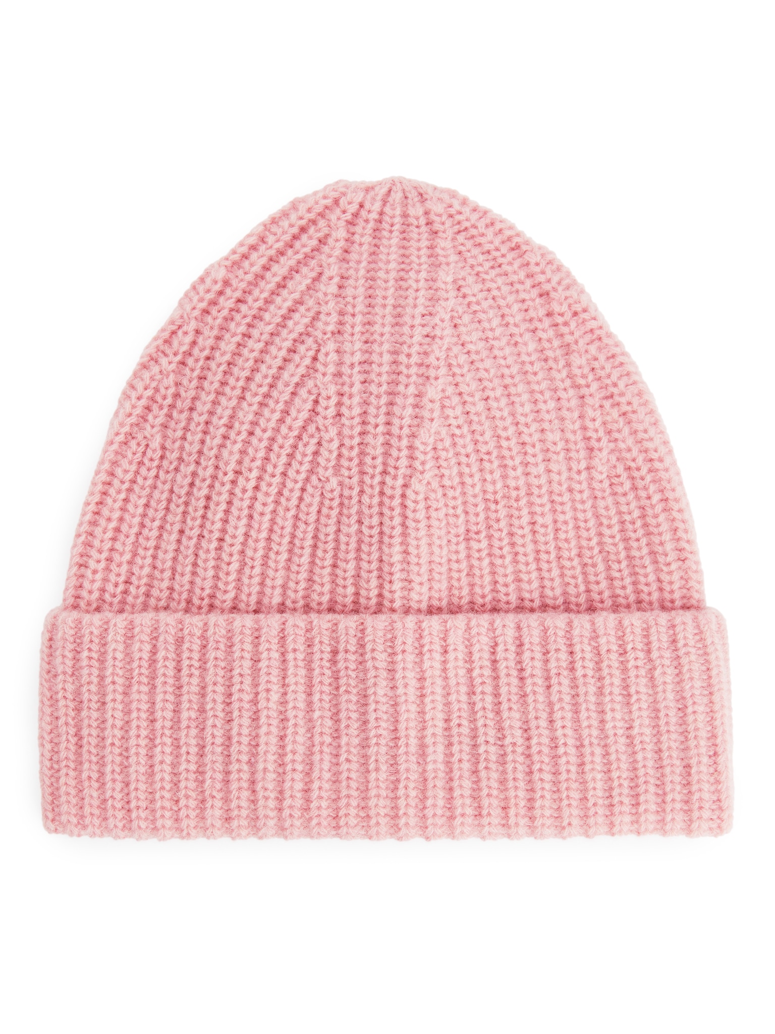 Woll-Beanie - Rosa