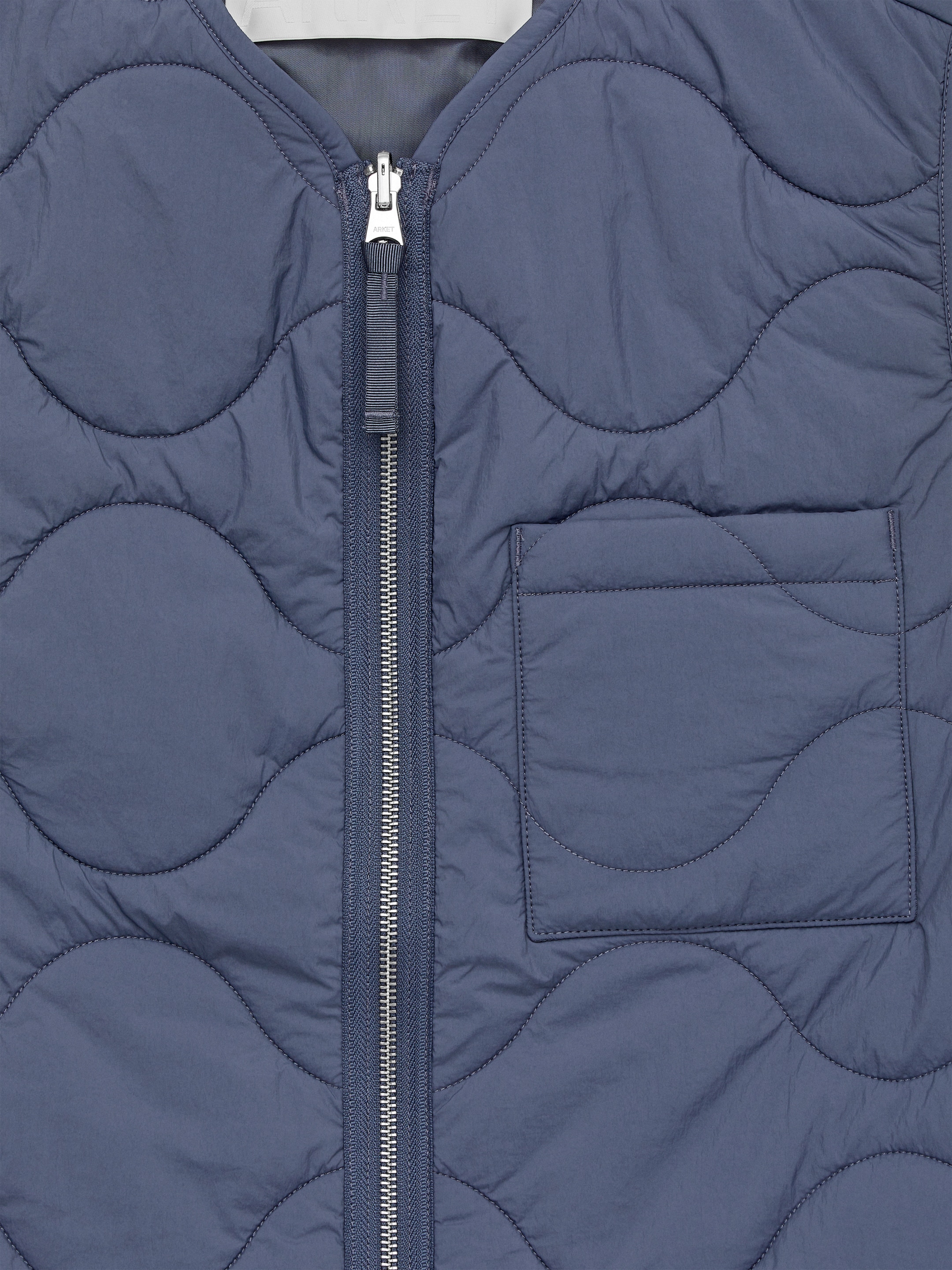2-in-1 Quilted Liner Vest - Blue - Regular fit - Men - StillMedia/DescriptiveDetail - 3