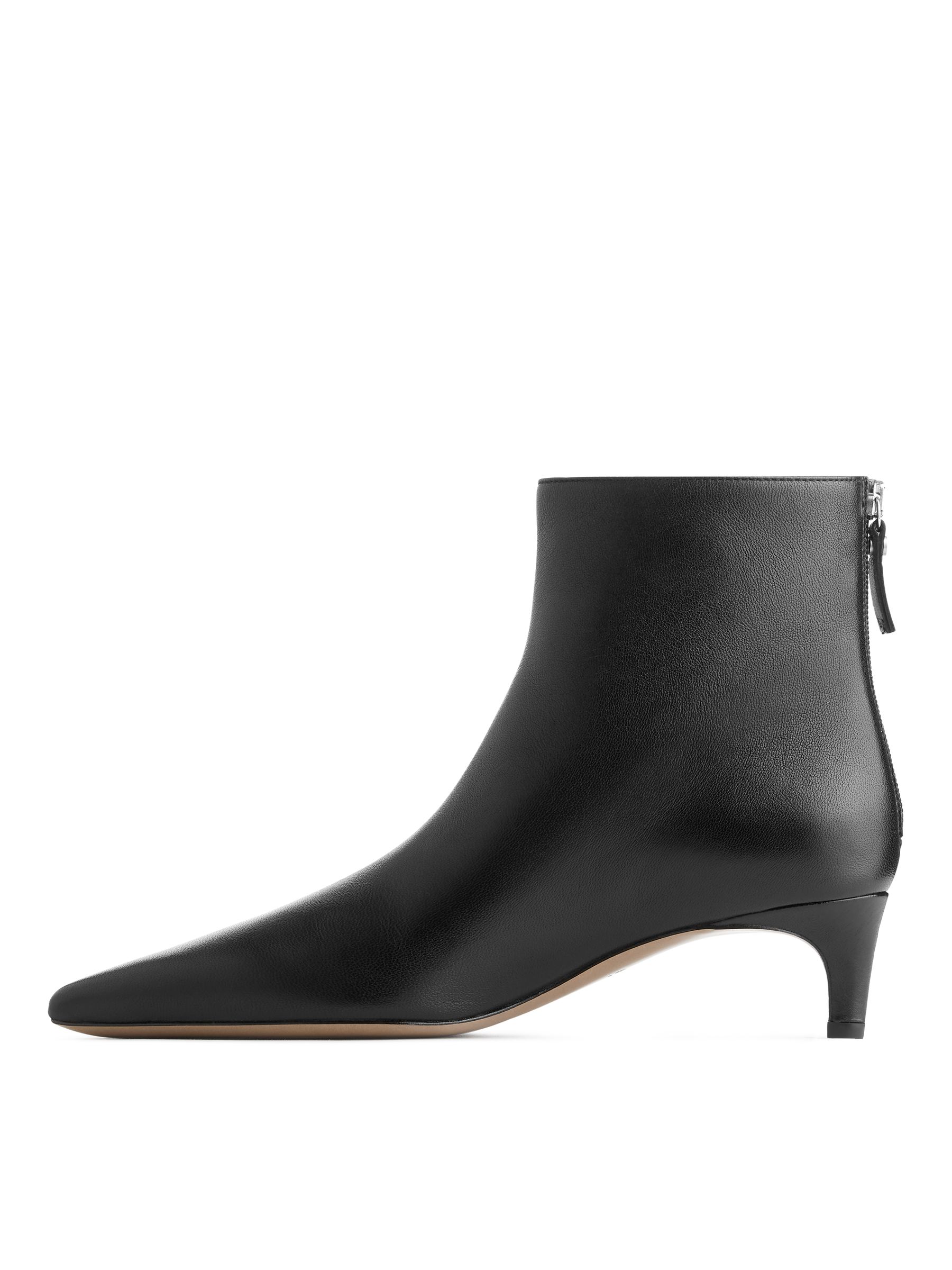 Mid Heel Ankle Boots - Black - Women - StillMedia/DescriptiveStillLife - 2