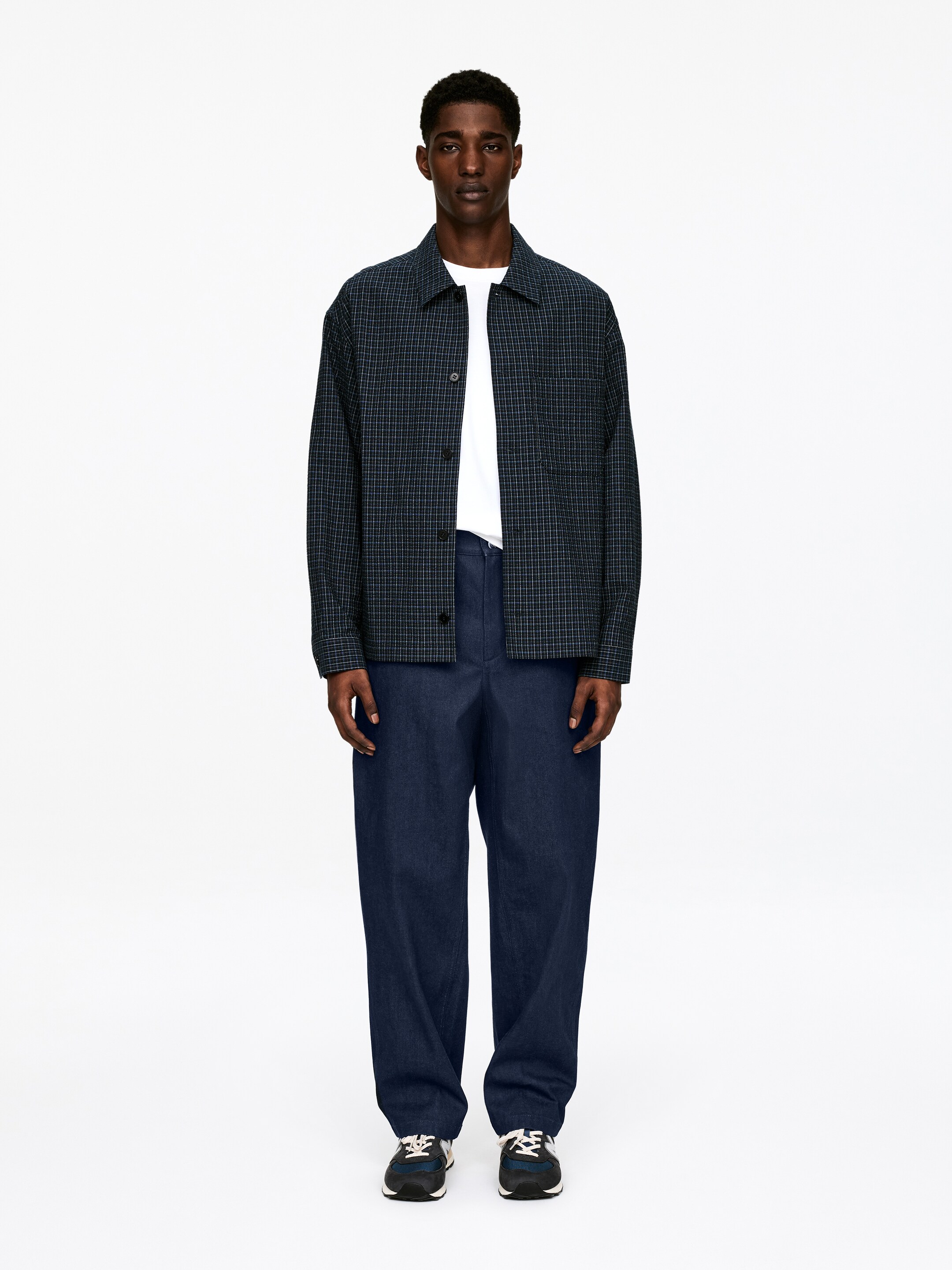 Größeres Bild ansehen: Workwear-Hose aus Denim - Dunkelblau - Men | H&M DE 1