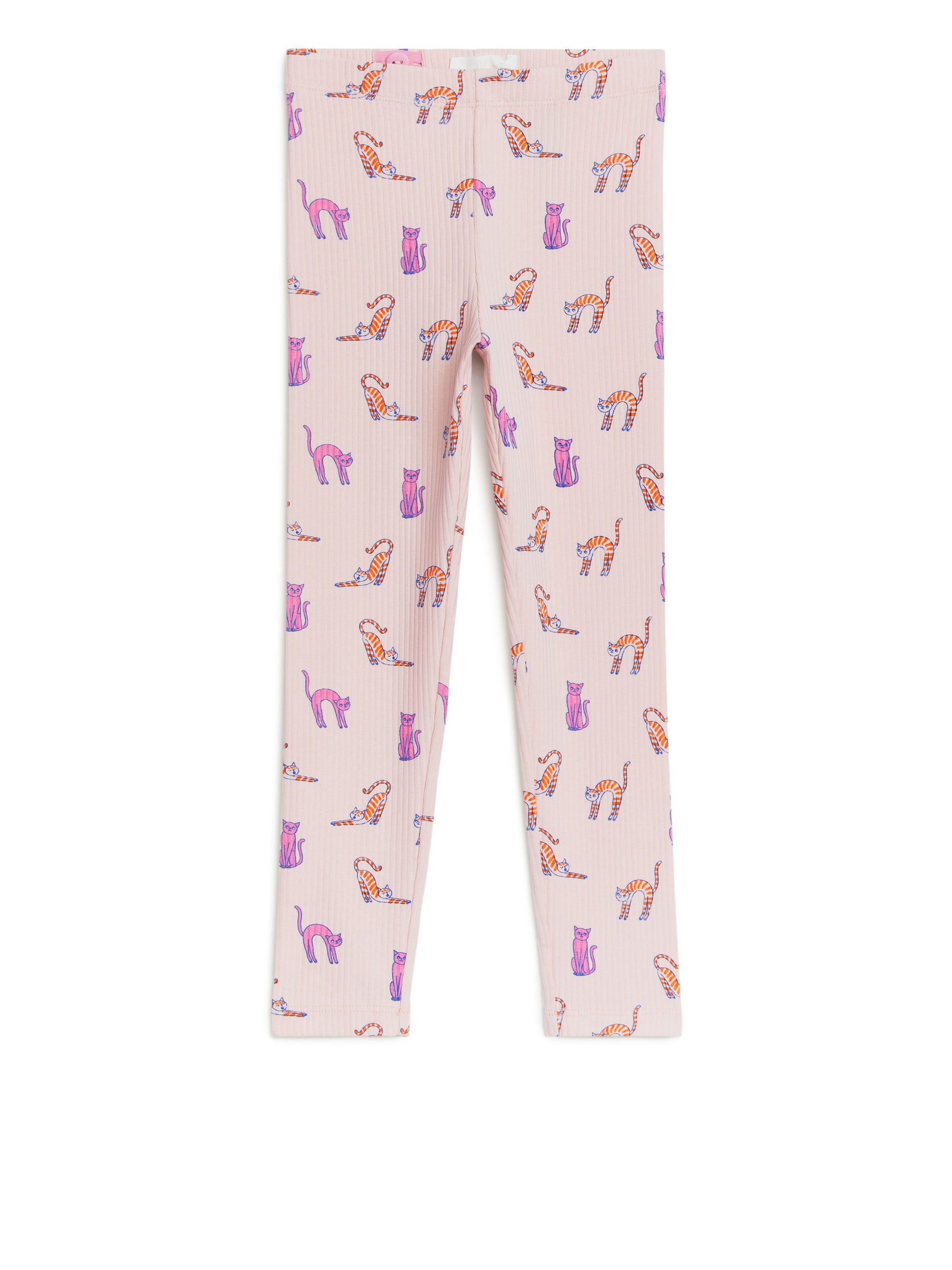 Gerippte Leggings - Altrosa - Slim Fit - Kinder - StillMedia/DescriptiveStillLife - 3