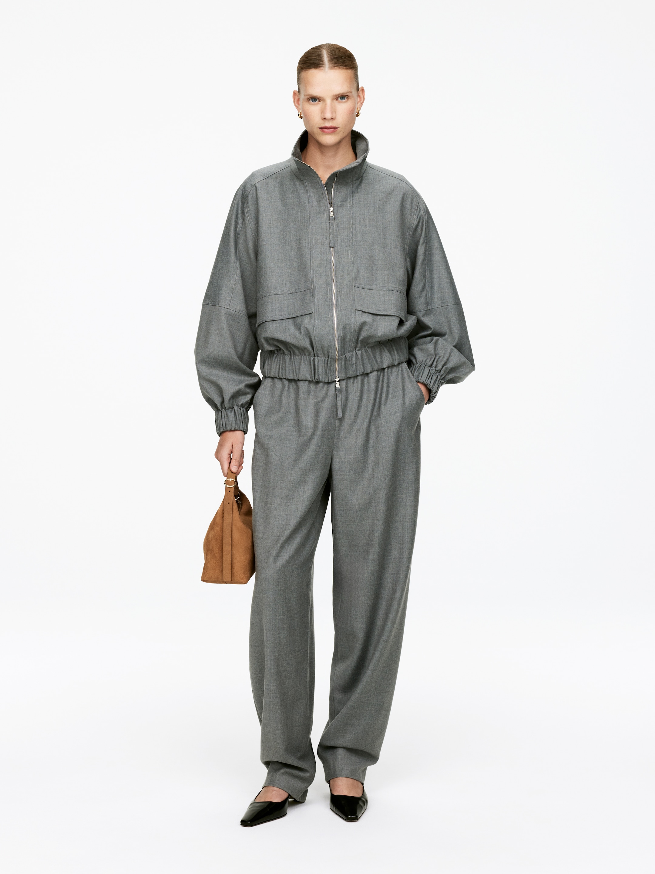 Agrandir l'image: Sac en daim - Marron - FEMME | H&M BE 2