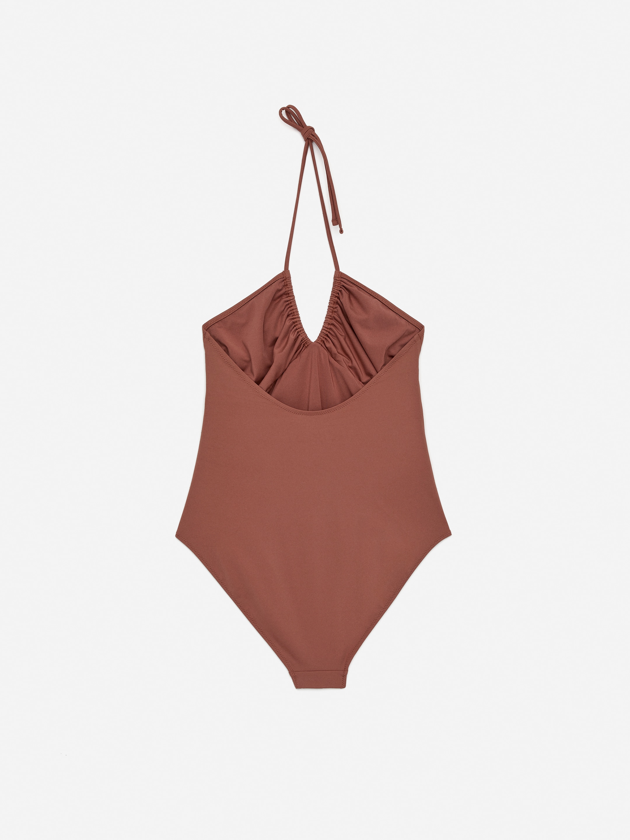 Halterneck Swimsuit - Rust - Women - StillMedia/DescriptiveStillLife - 1