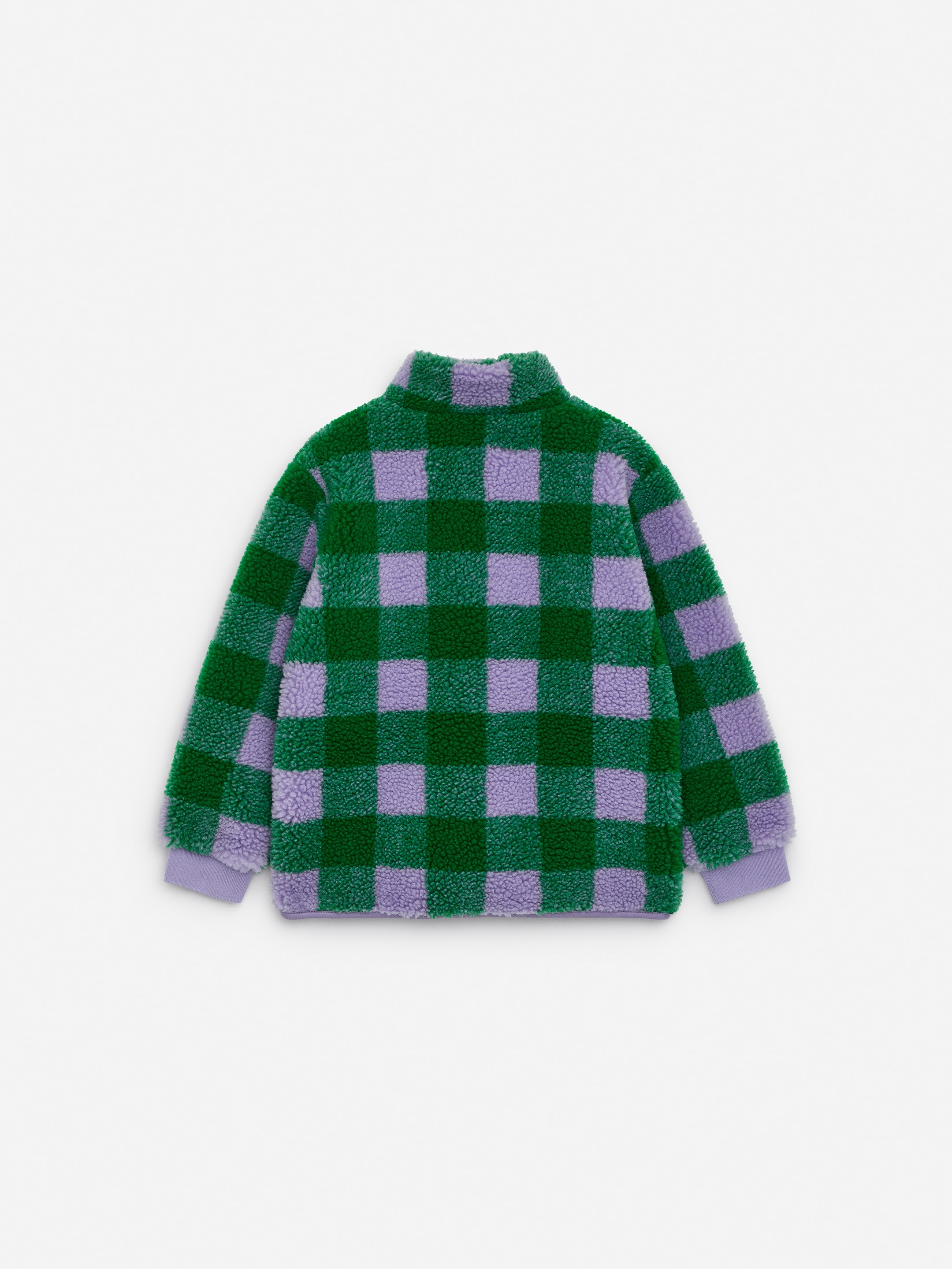 Teddyjacke - Flieder/Grün - Relaxed Fit - Kinder - StillMedia/DescriptiveStillLife - 2