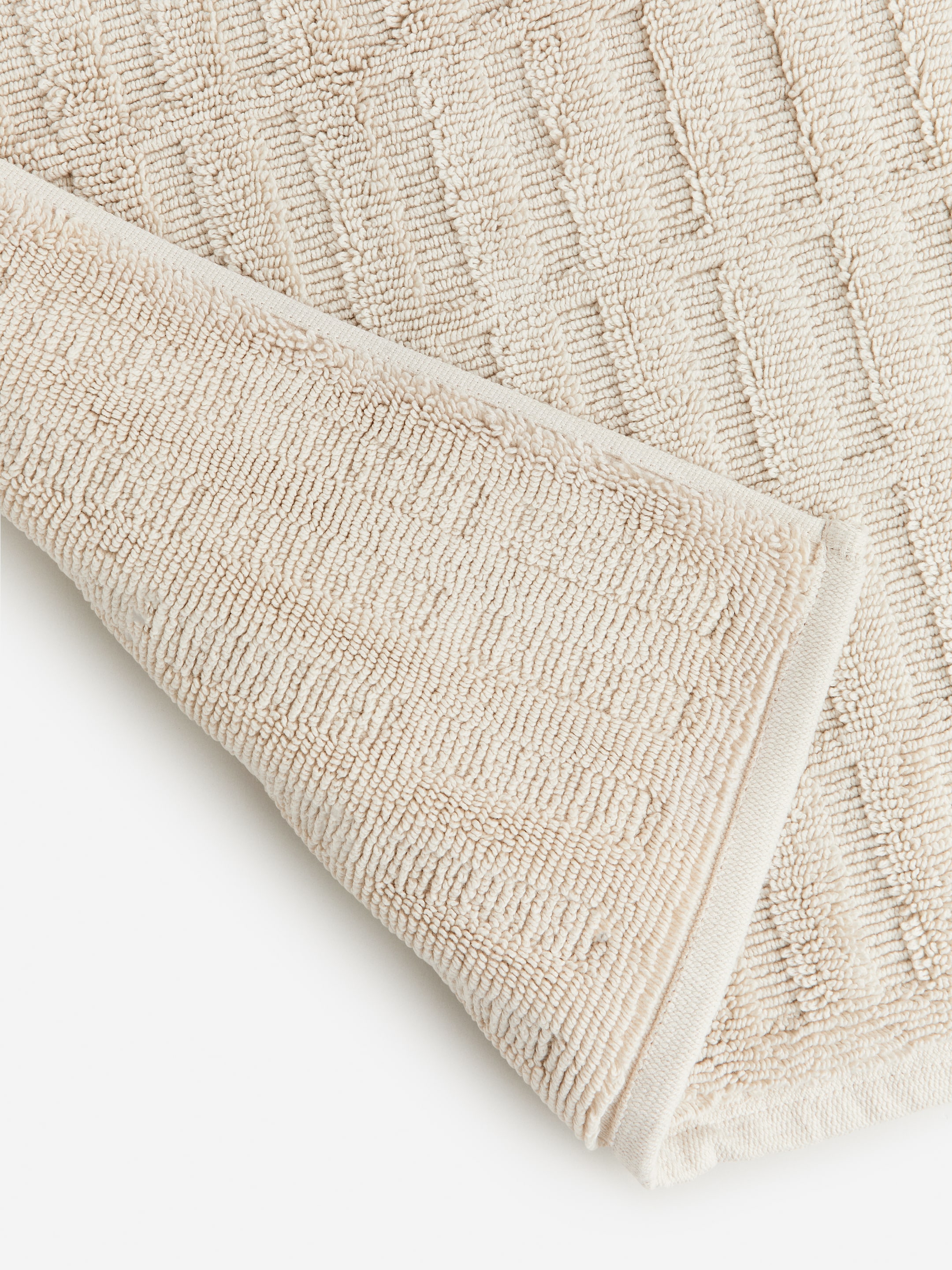 Ver imagen más grande: Alfombra de baño de algodón - Beige - HOME | H&M ES 2