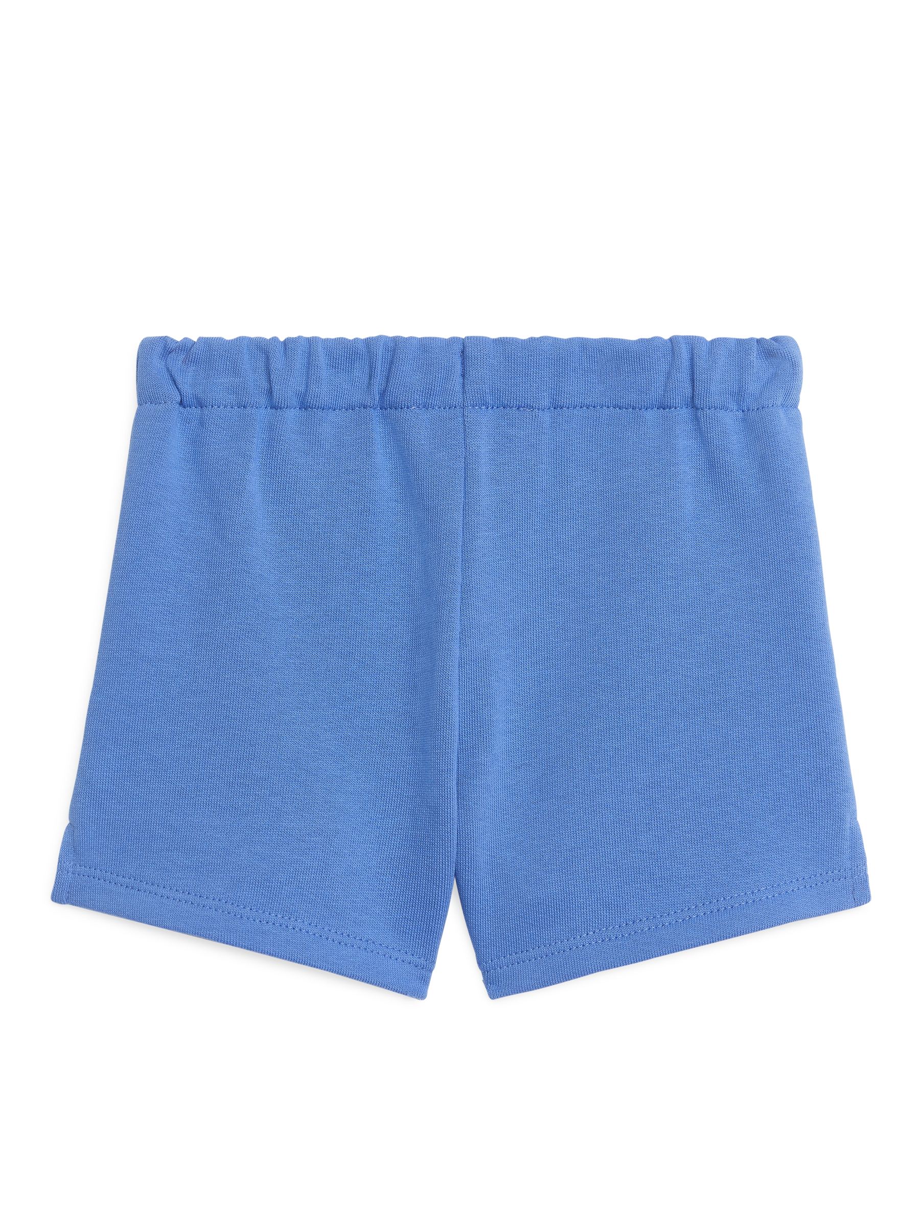 Pantalones cortos de rizo francés de algodón - Azul - Corte relajado - Children - StillMedia/DescriptiveStillLife - 3