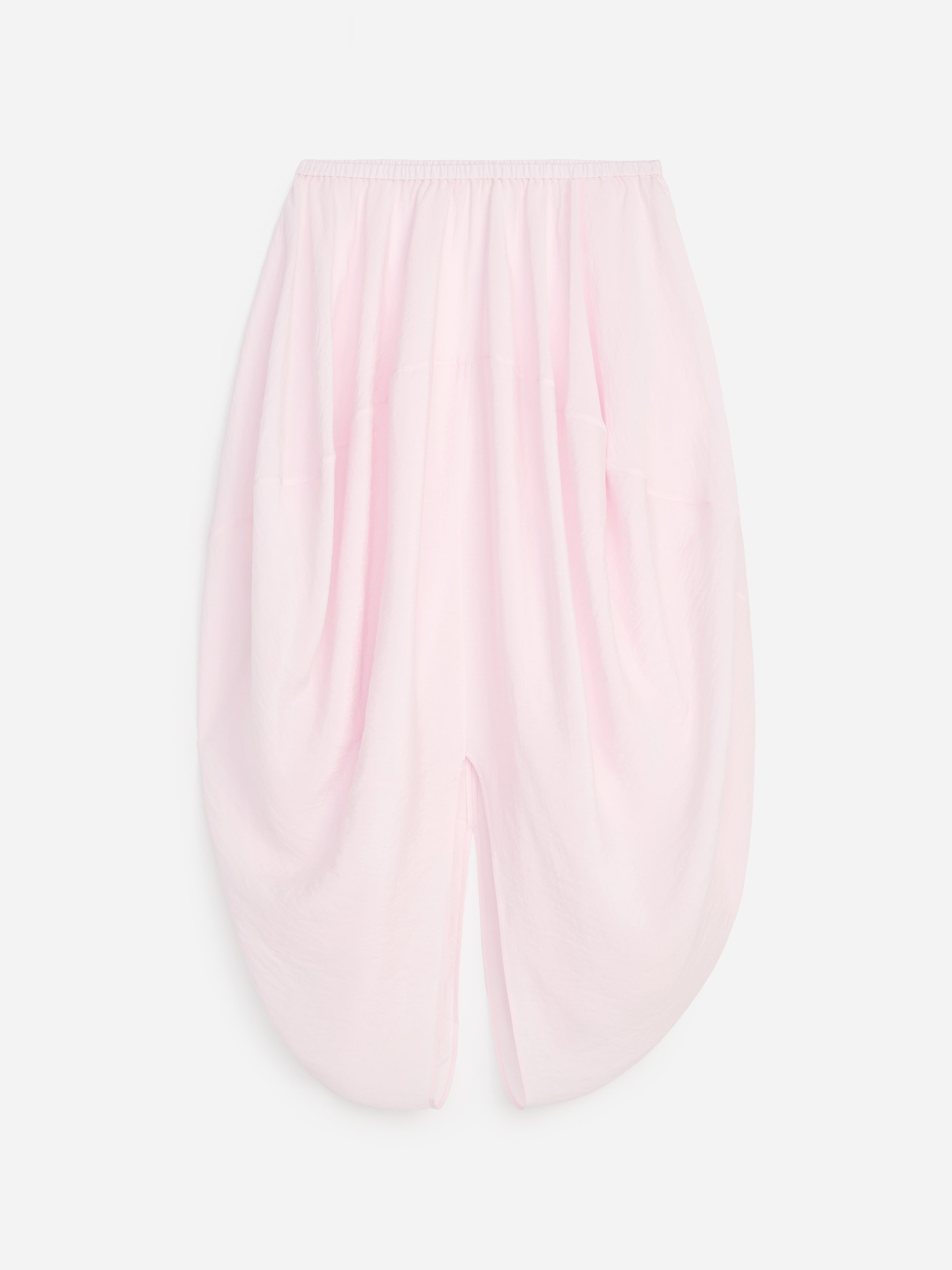 Cocoon-Shaped Skirt-Pink-19301