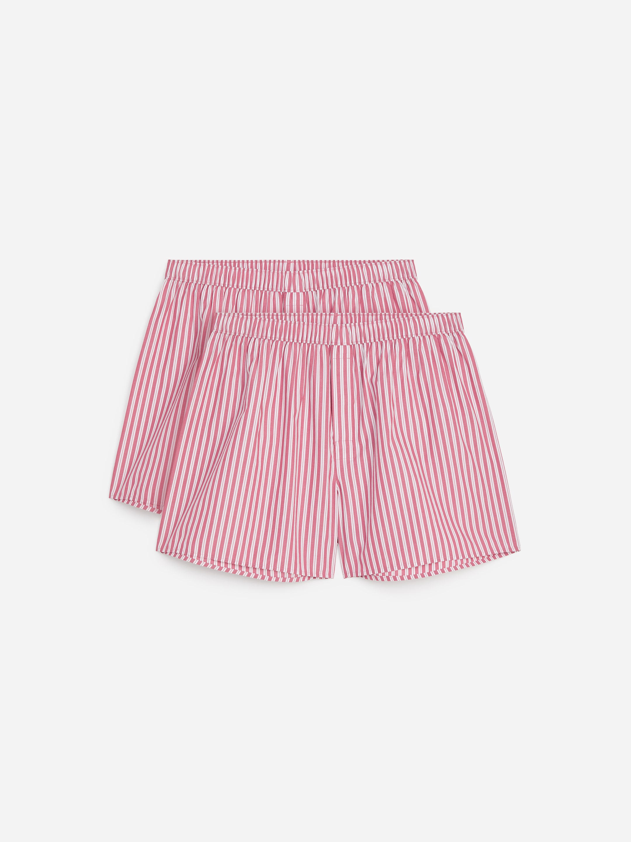 Set da 2 boxer in tessuto-Pink-19863