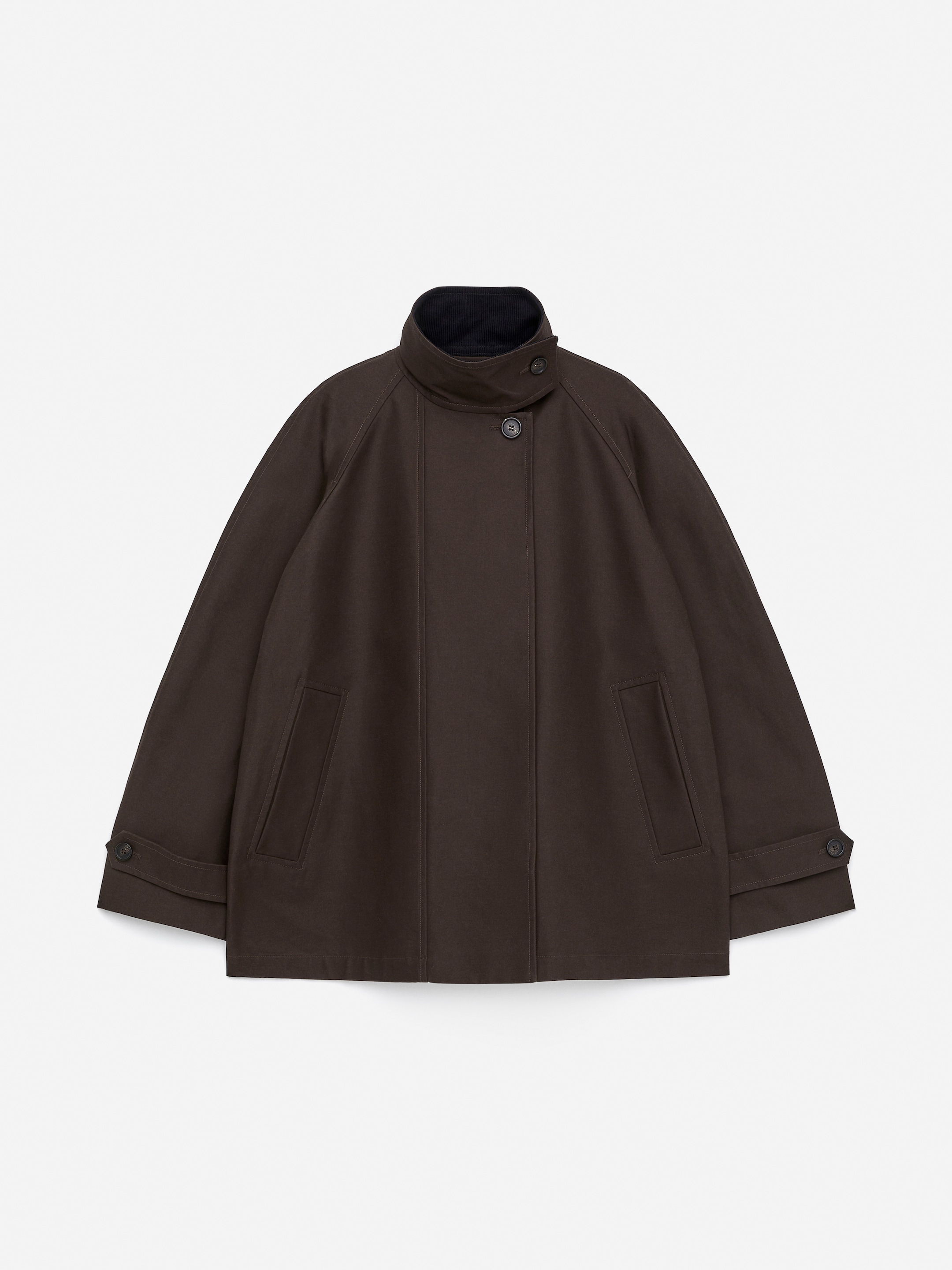 Visualizza immagine più grande: Giacca in cotone con fodera - Marrone scuro - DONNA | H&M IT 5