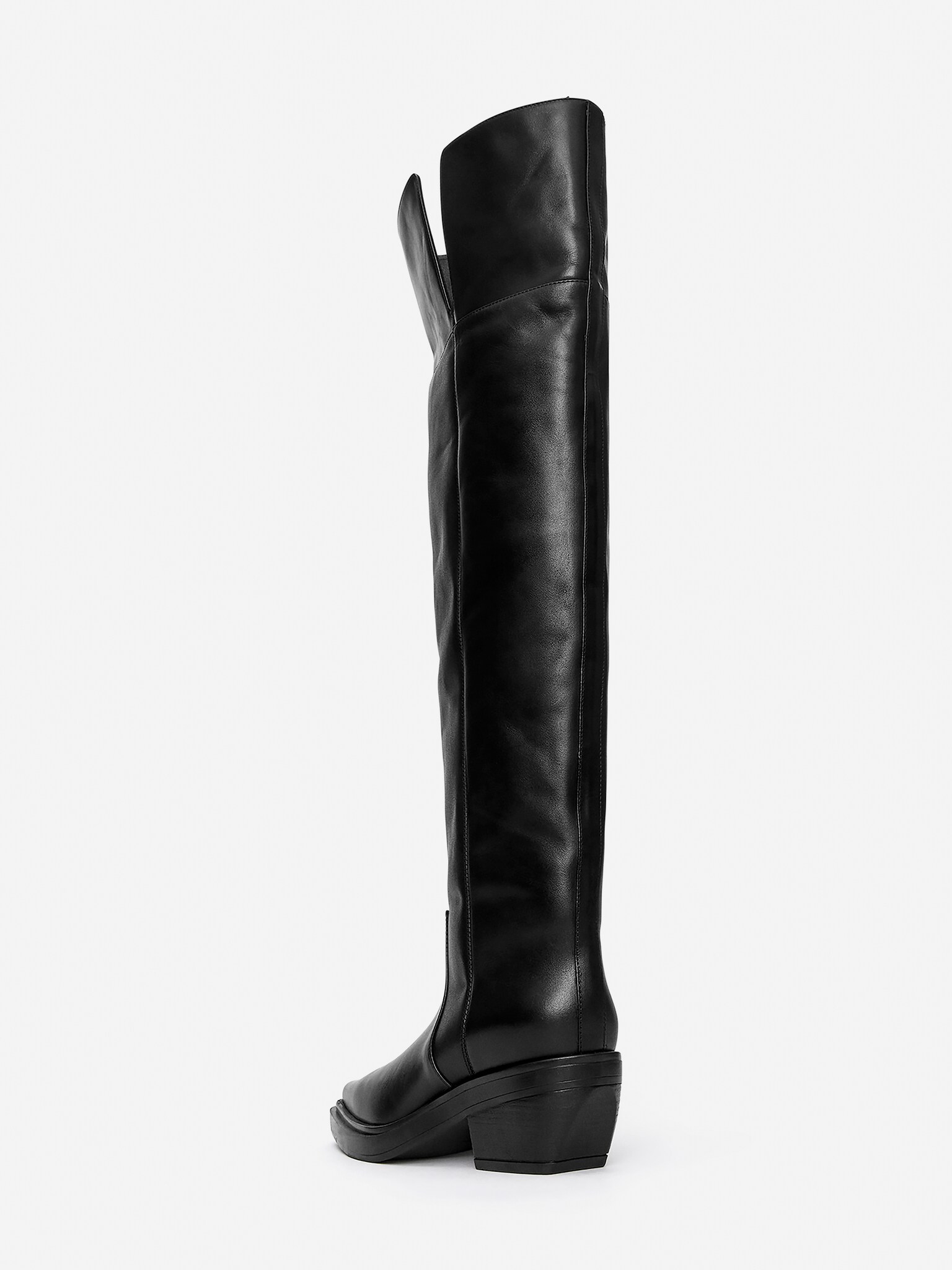 Bottes en cuir - Noir - 4