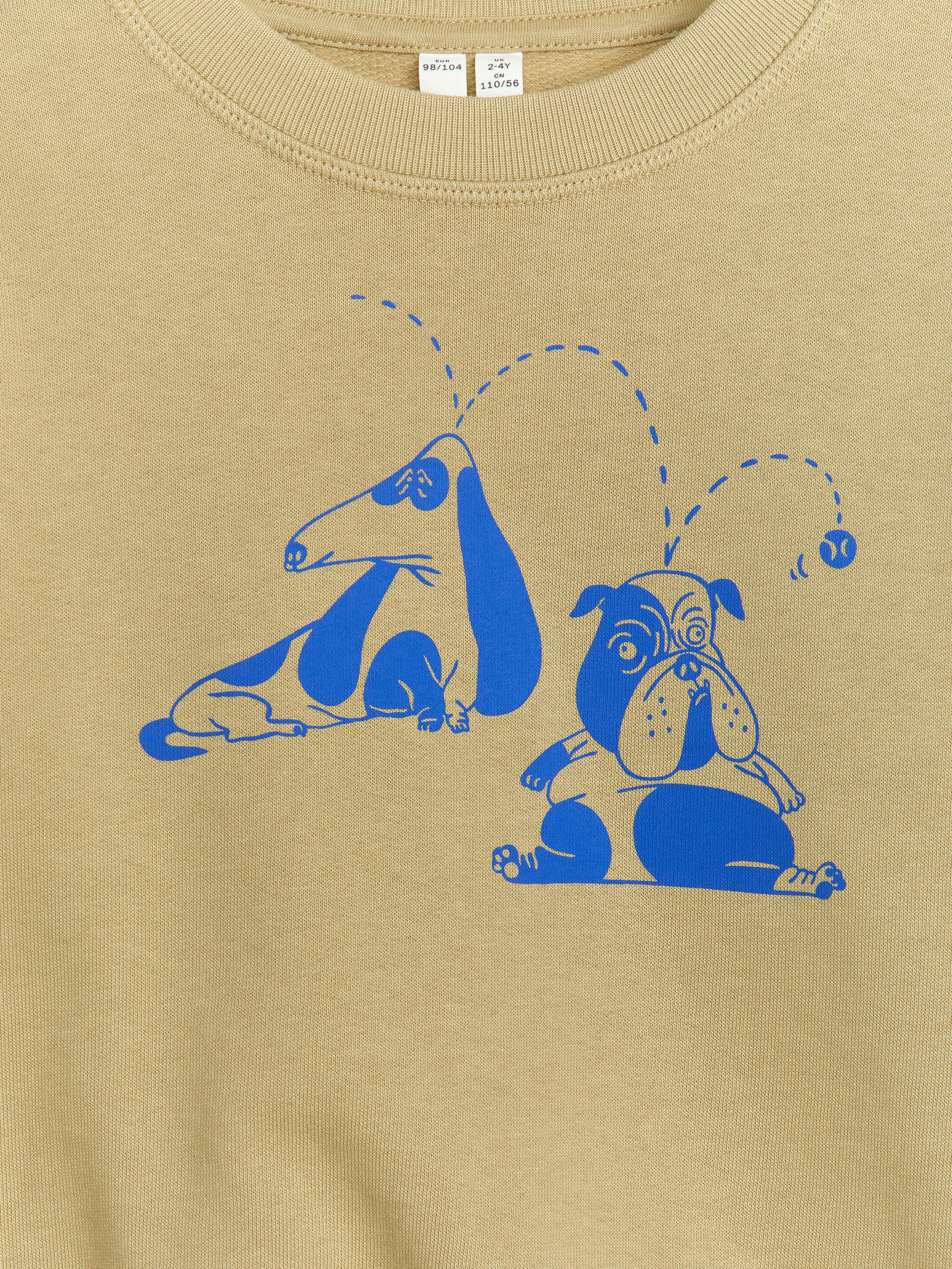 Legeres Sweatshirt - Helles Khaki - Regular Fit - Kinder - StillMedia/DescriptiveDetail - 1