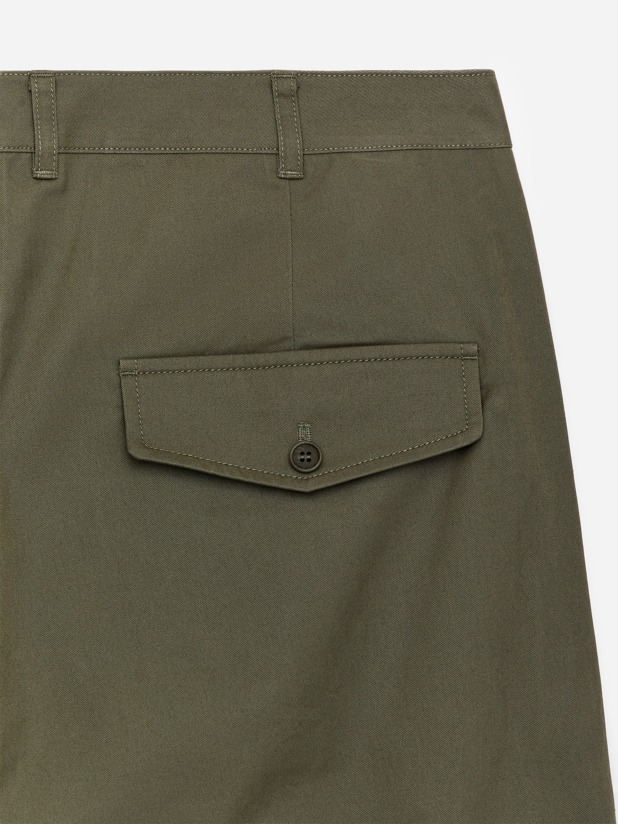 Luźne spodnie typu cargo - Zielony khaki - Luźny fason - Men - StillMedia/DescriptiveDetail - 2