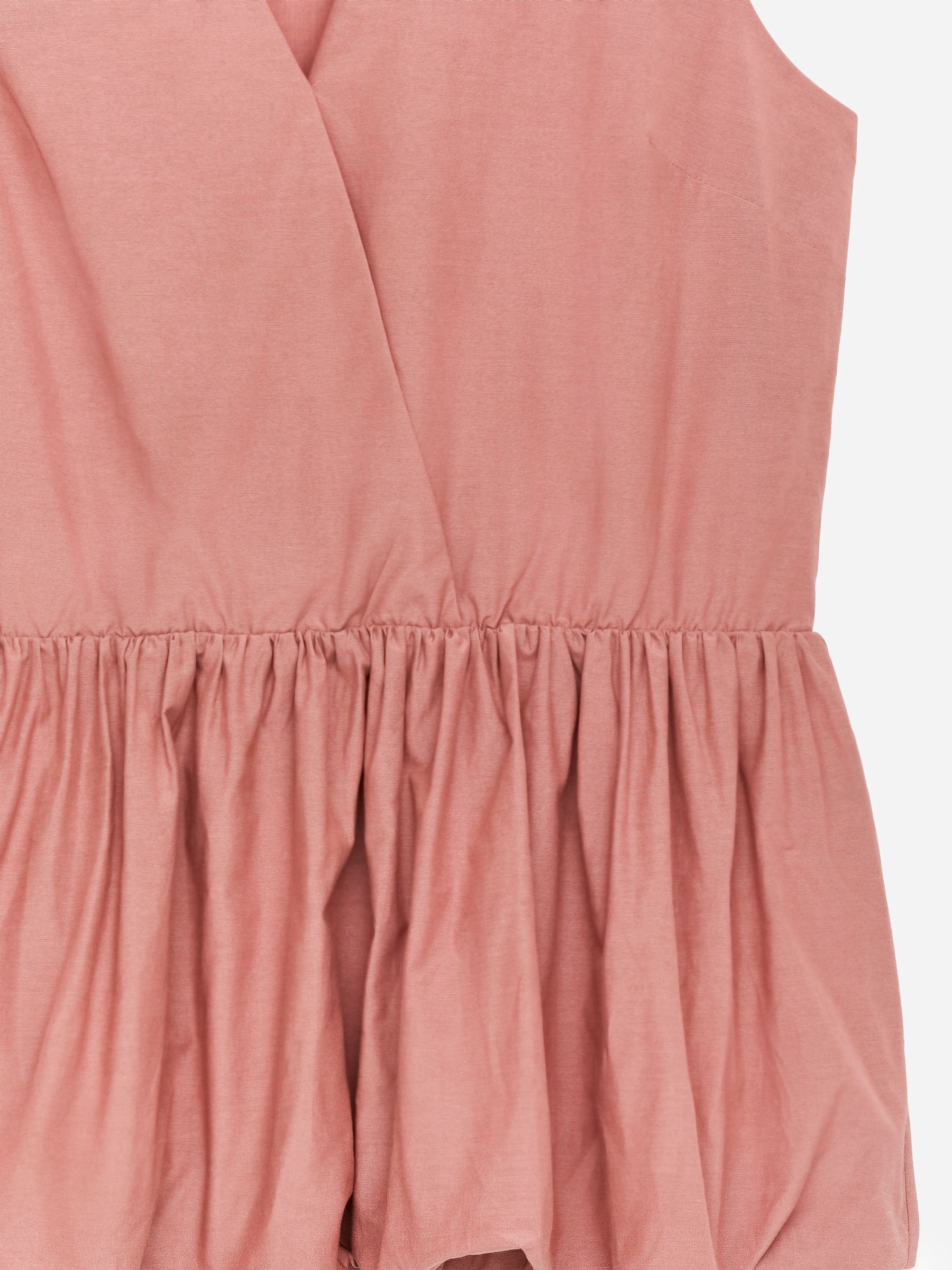 Peplum Taffeta Top - Pink - Regular fit - Women - StillMedia/DescriptiveDetail - 1