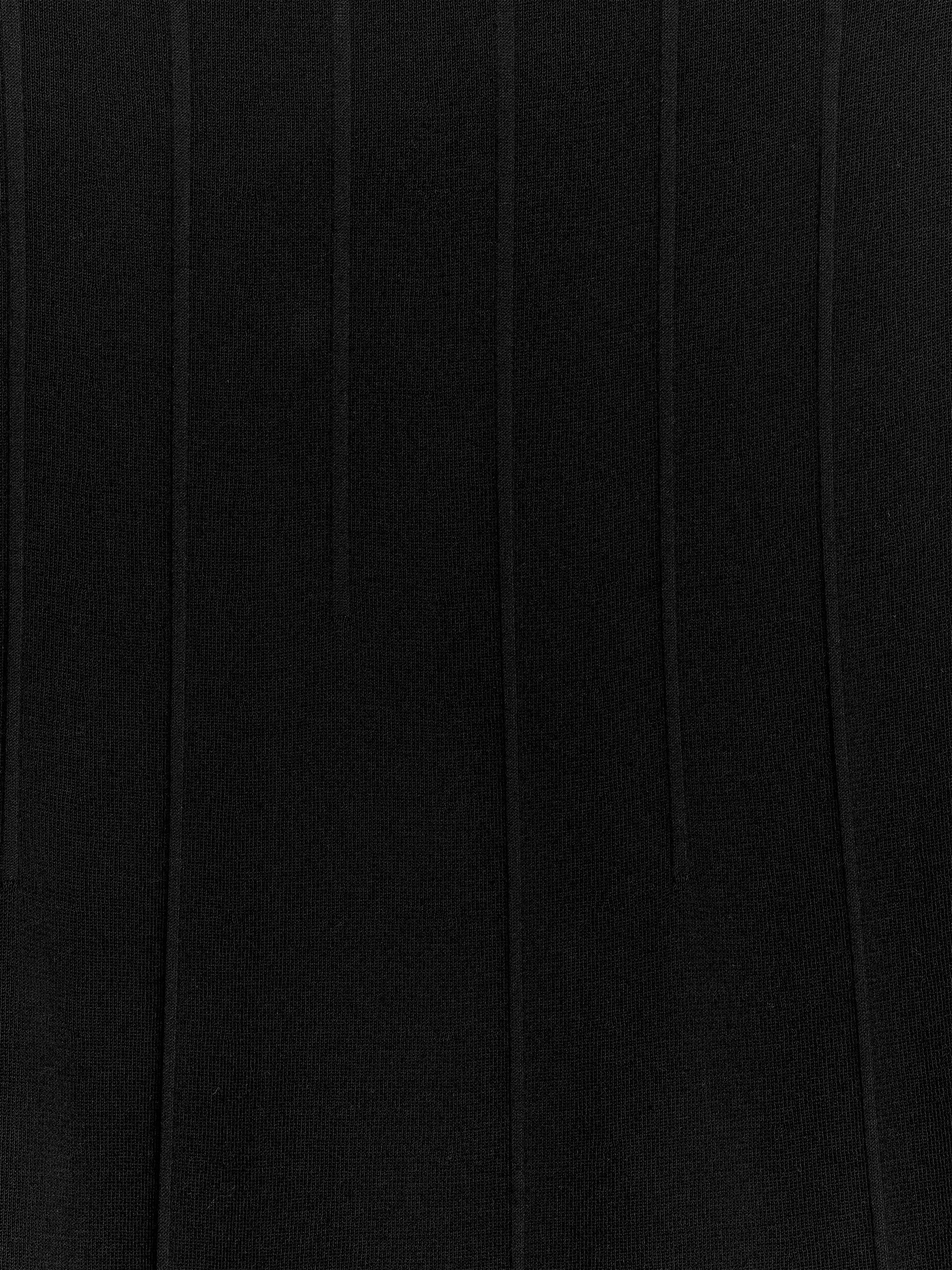Jupe en maille côtelée - Noir - Regular fit - Femme - StillMedia/DescriptiveDetail - 1