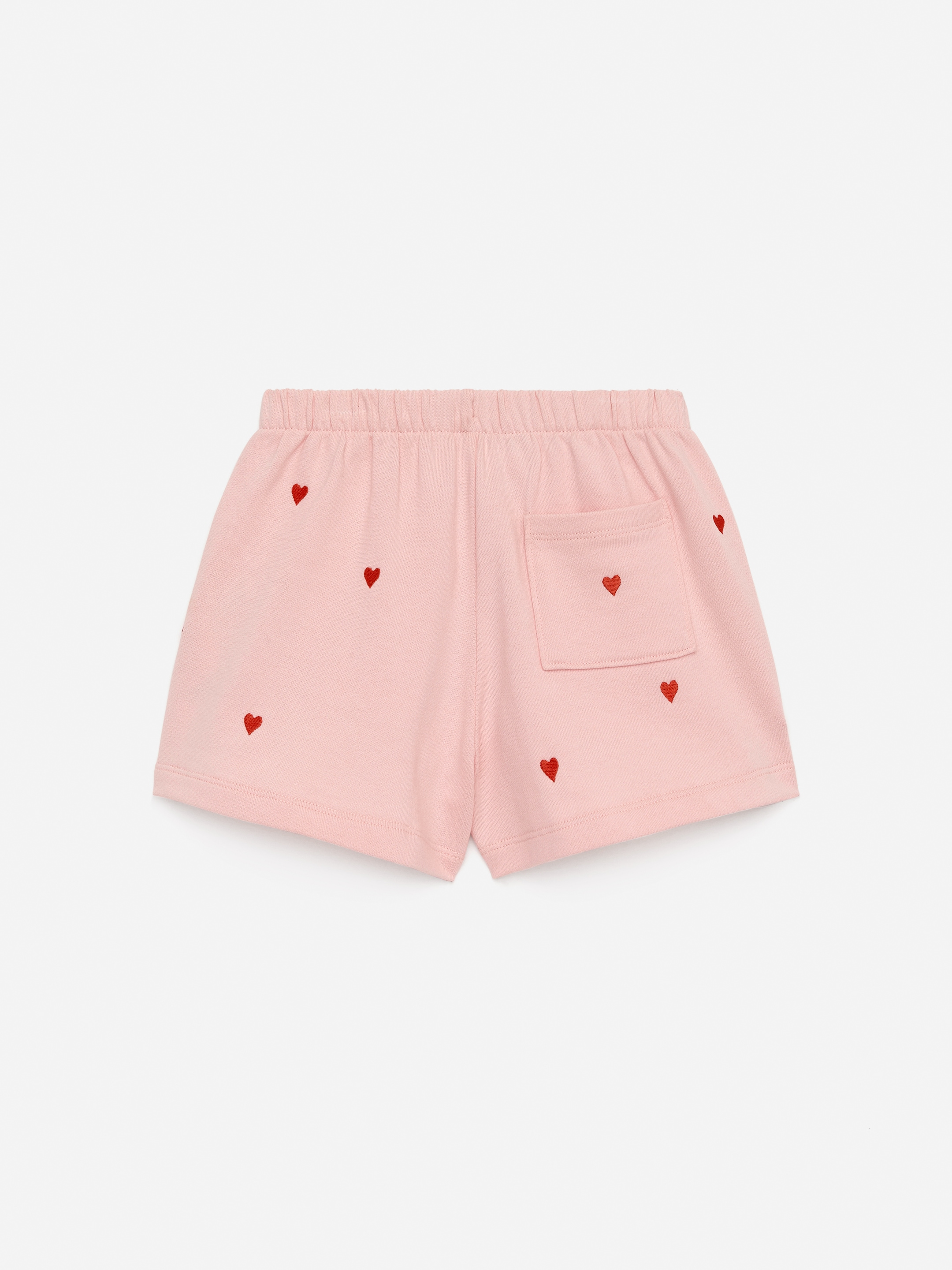 Größeres Bild ansehen: Shorts aus Frottee - Rosa/rote Herzen - Kids | H&M DE 2