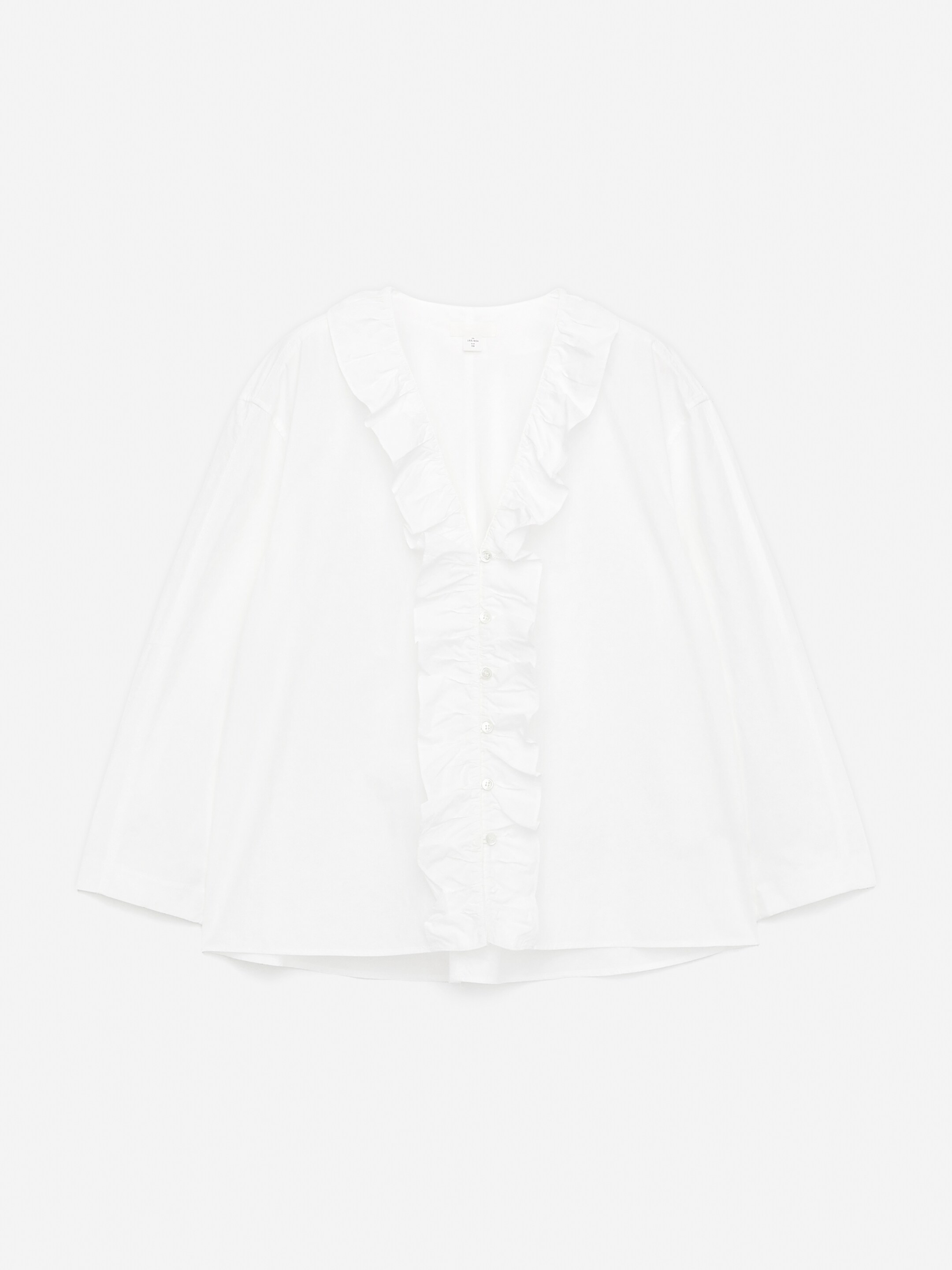 Agrandir l'image: Chemisier à volants - Blanc - FEMME | H&M CH 5