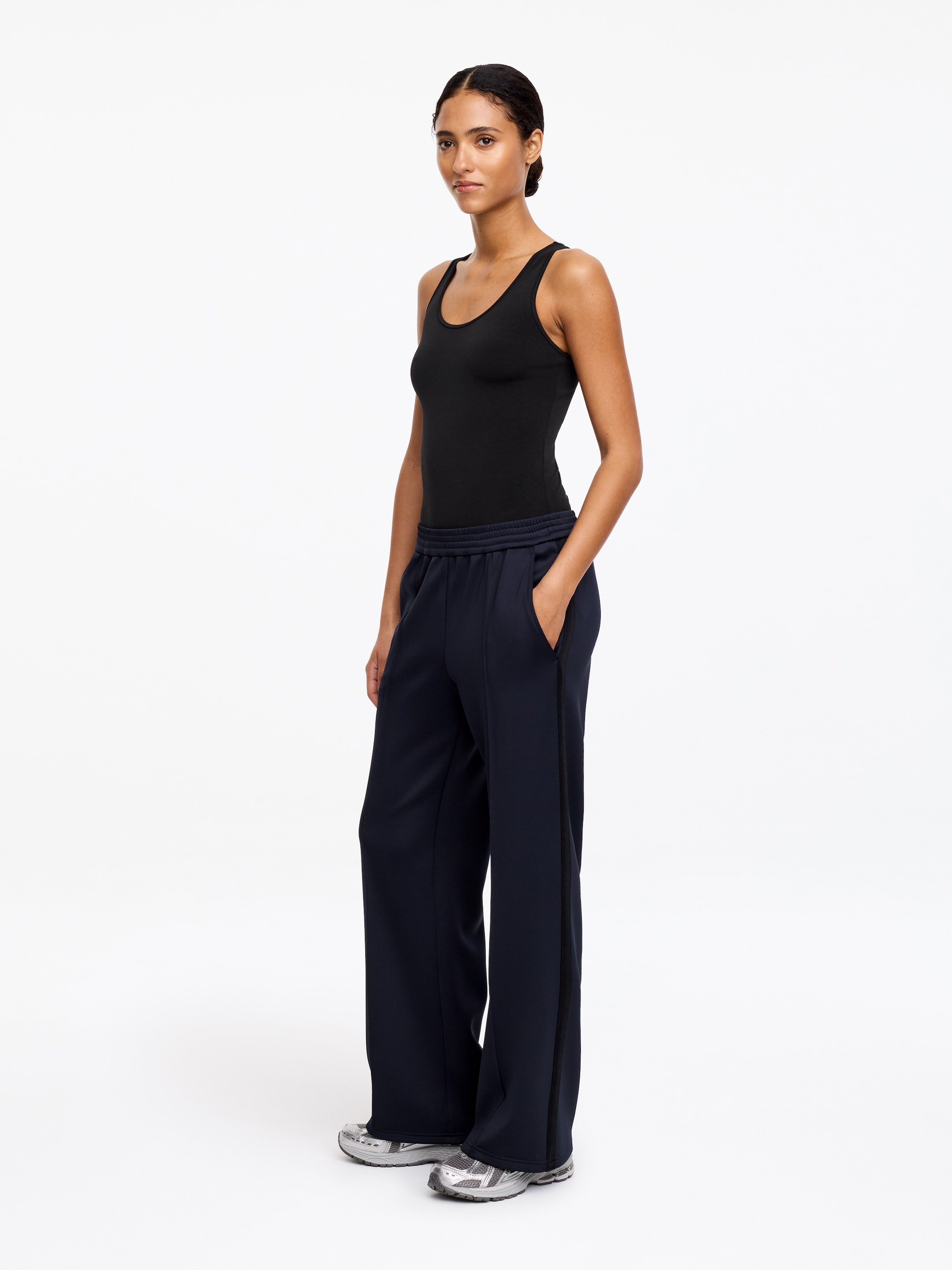 Body con scollo olimpionico - Nero - Slim fit - Women - StillMedia/Lookbook - 2