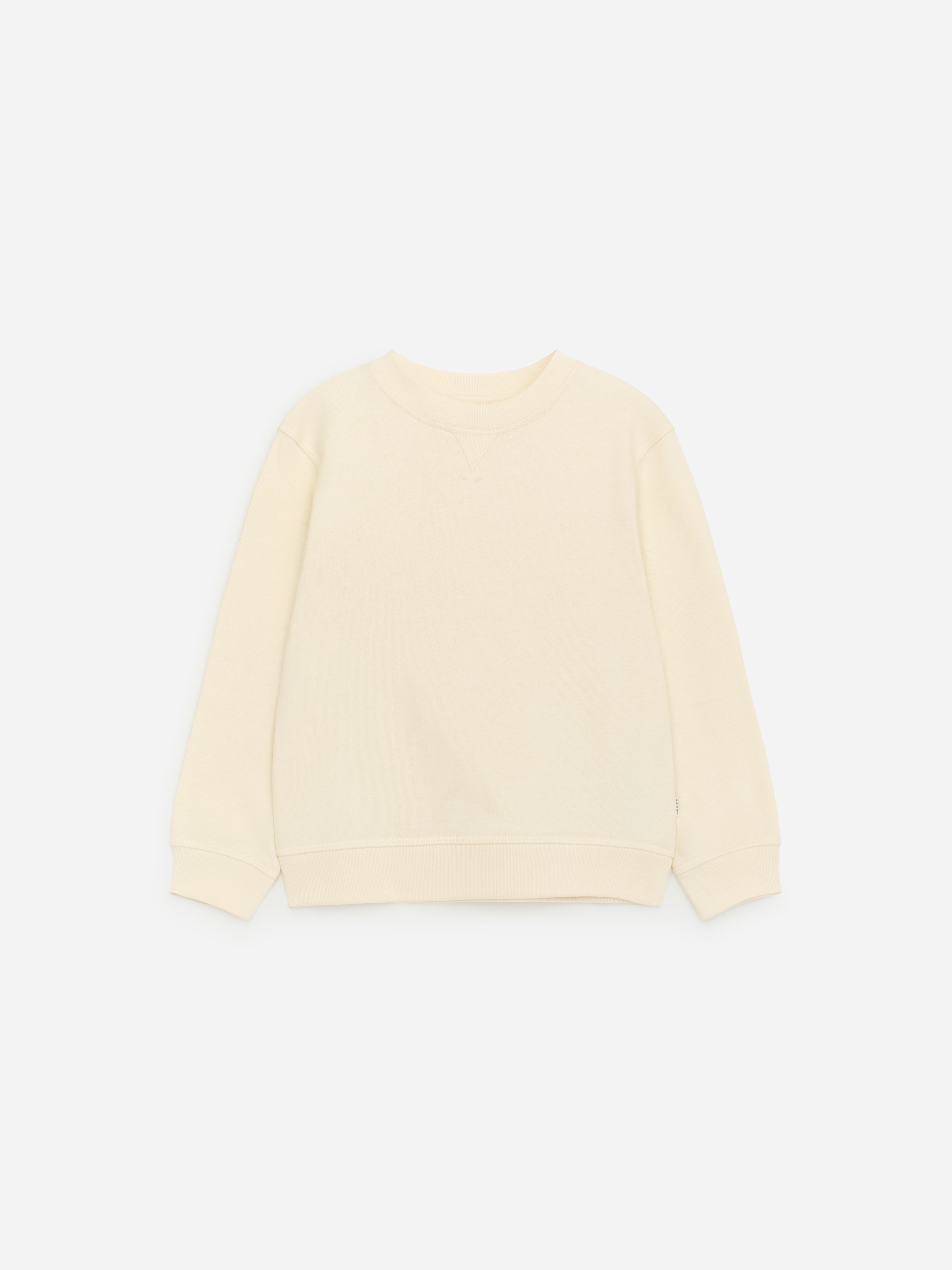 French Terry Sweatshirt-#F3EDD3-18954