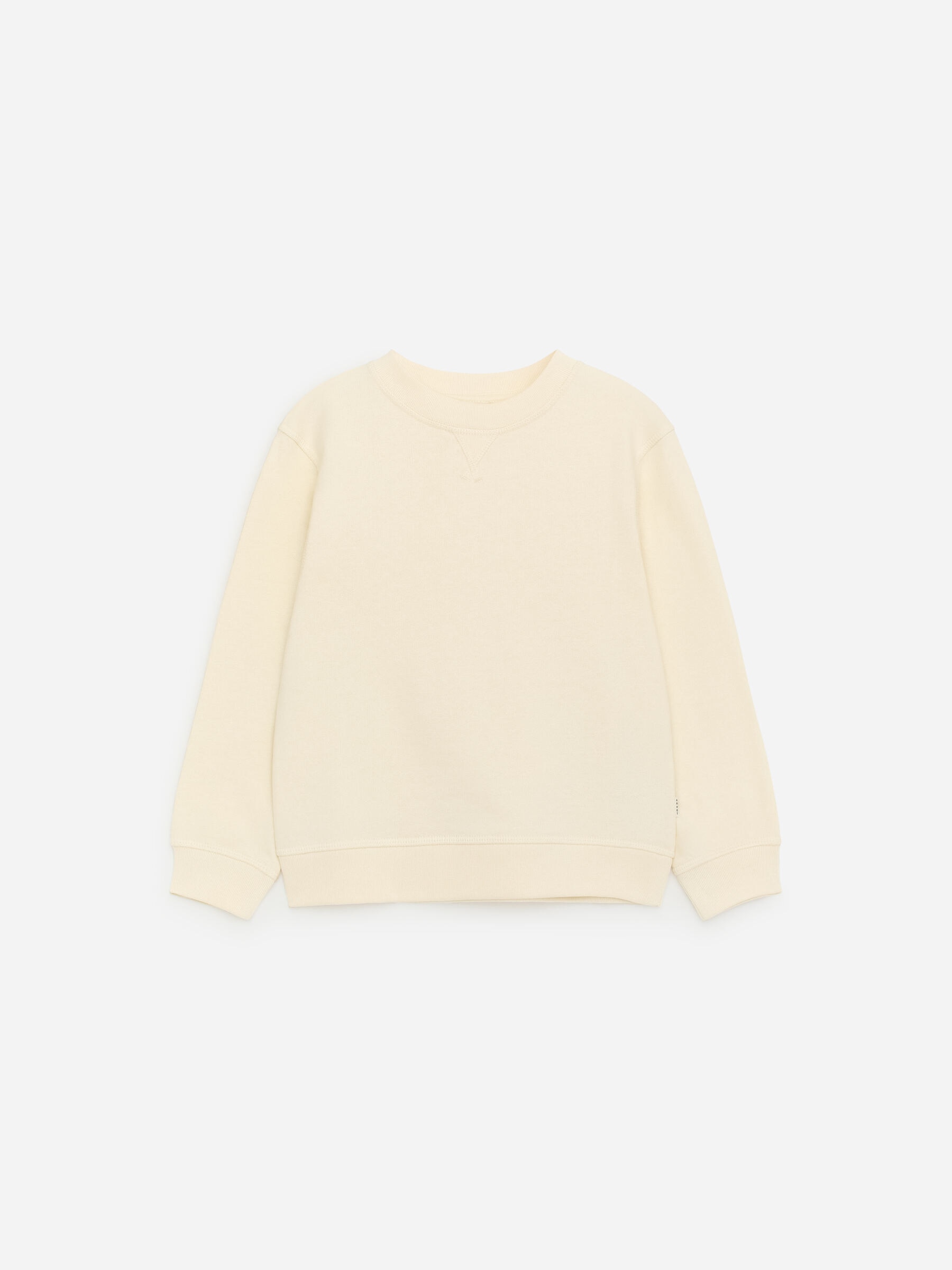 French Terry Sweatshirt-#F3EDD3-18954