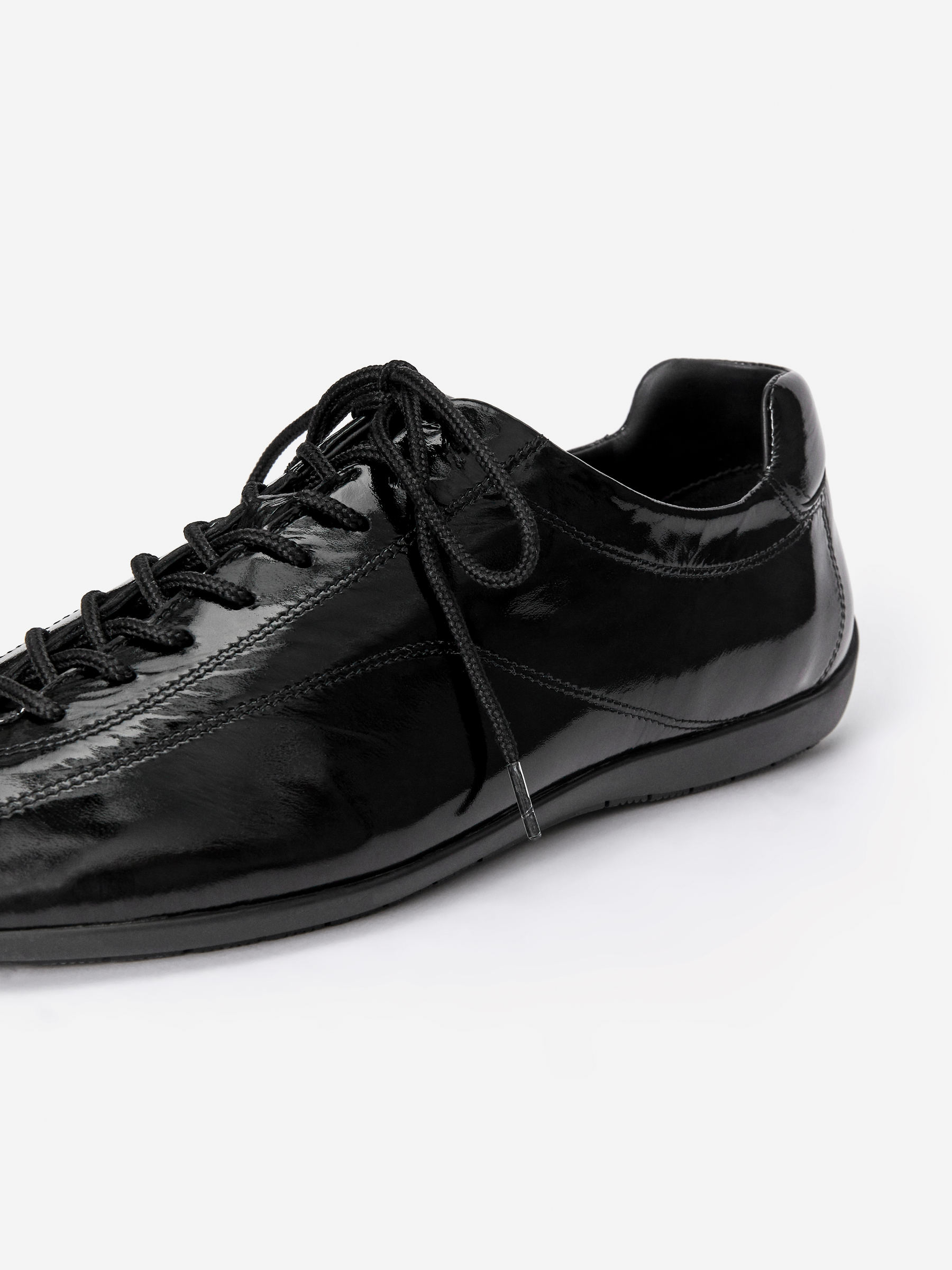 Leather Trainers - Black - Women - StillMedia/DescriptiveDetail - 2