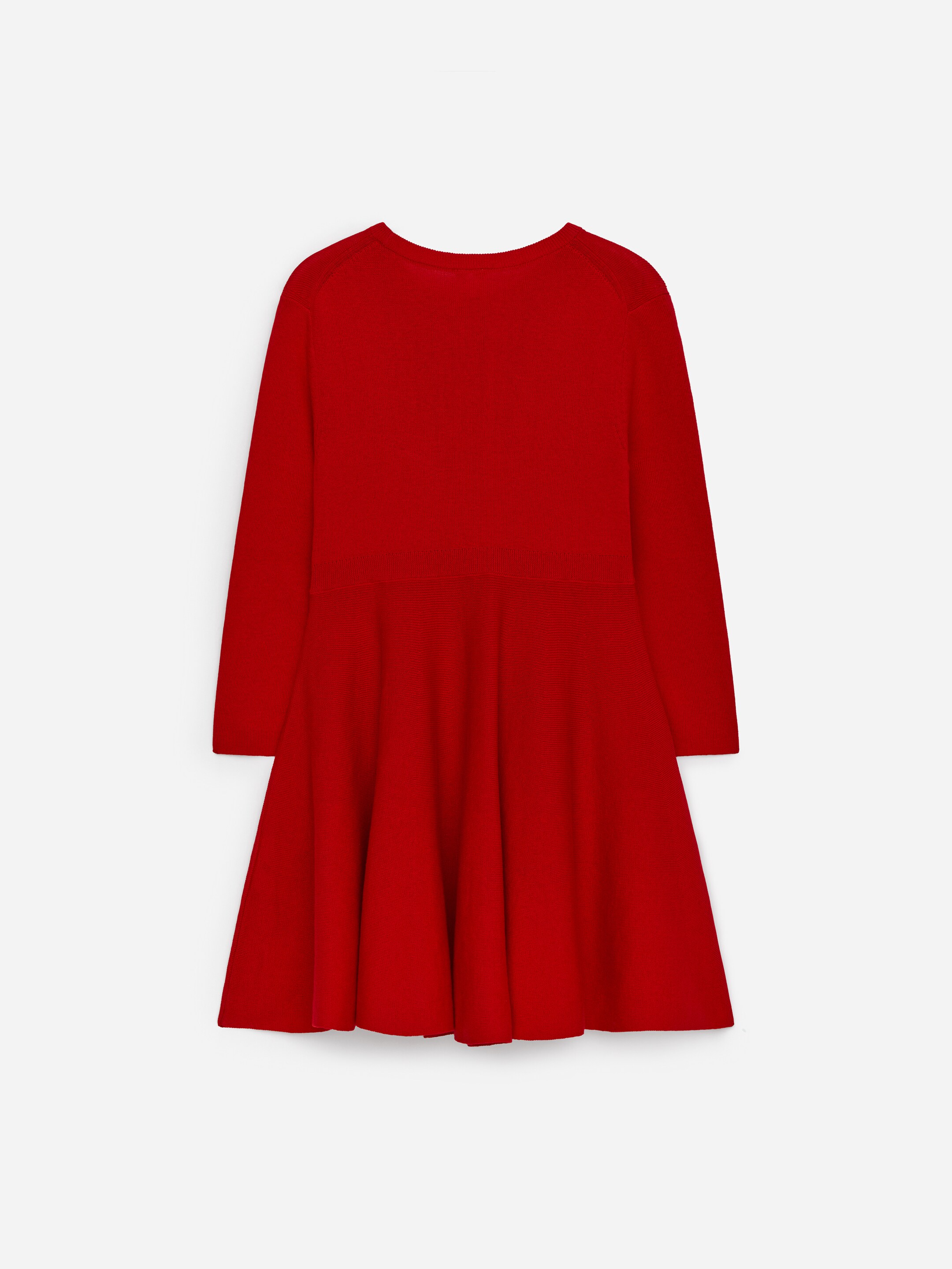 Größeres Bild ansehen: Strickkleid aus Baumwolle und Wolle - Rot - Kids | H&M DE 3