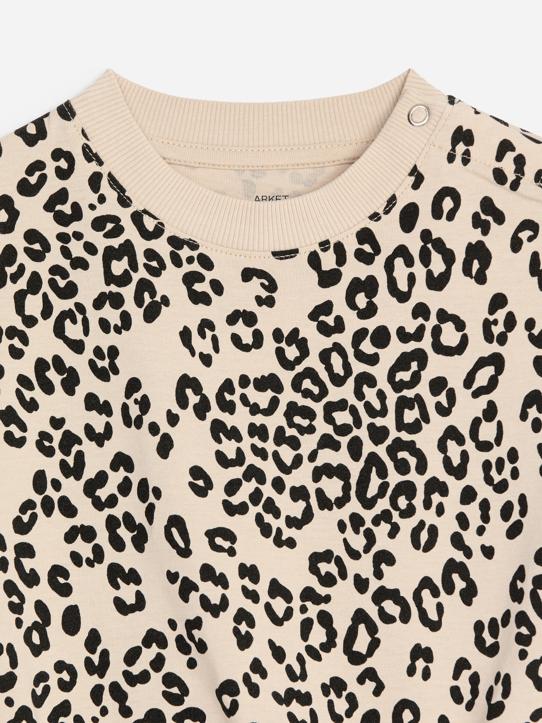 Barboteuse à manches courtes en jersey - Beige/Noir - Slim fit - Enfant - StillMedia/DescriptiveDetail - 2