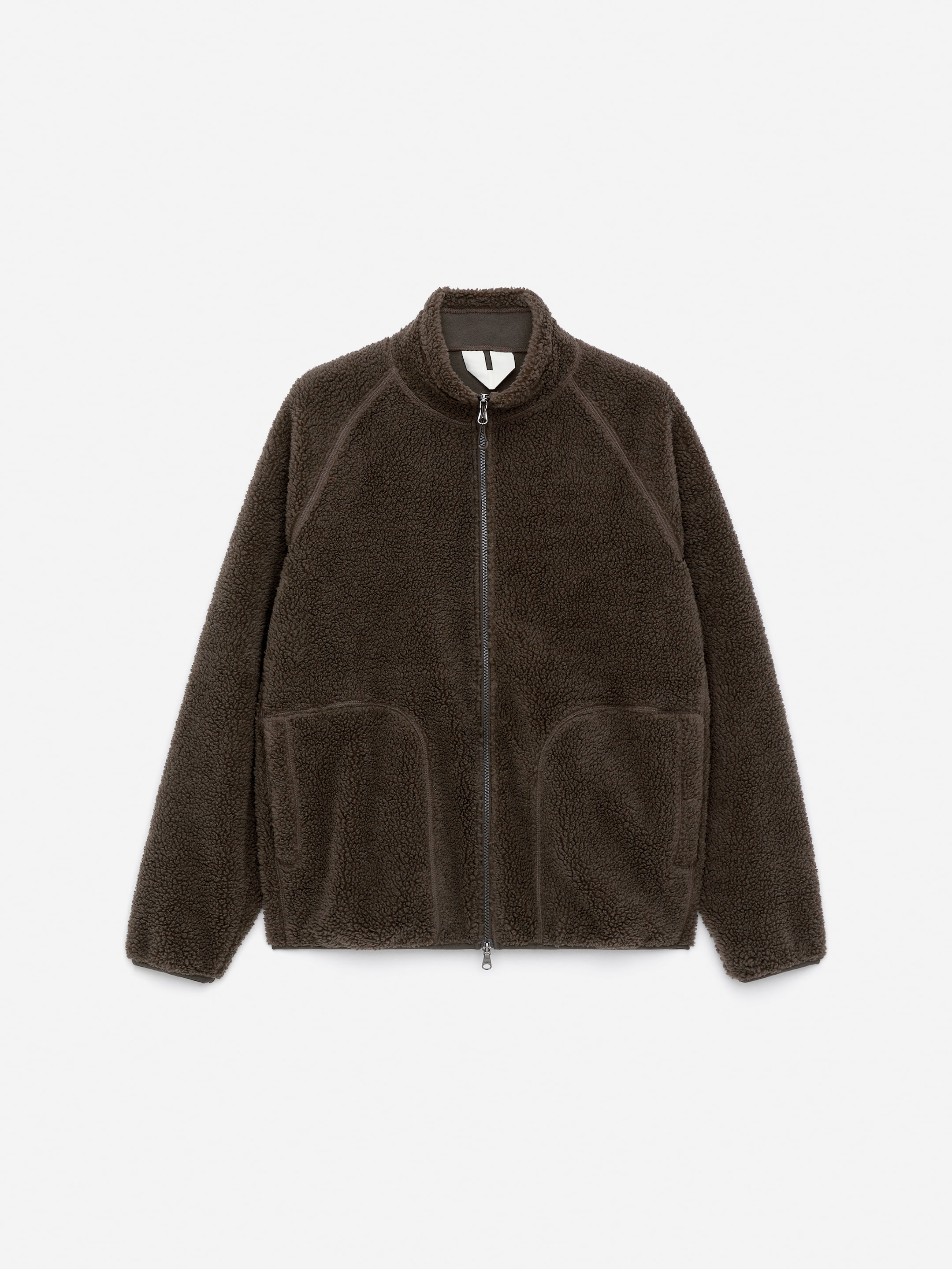 Pile Jacket - Dark Mole - Loose fit - Men - StillMedia/DescriptiveStillLife - 1