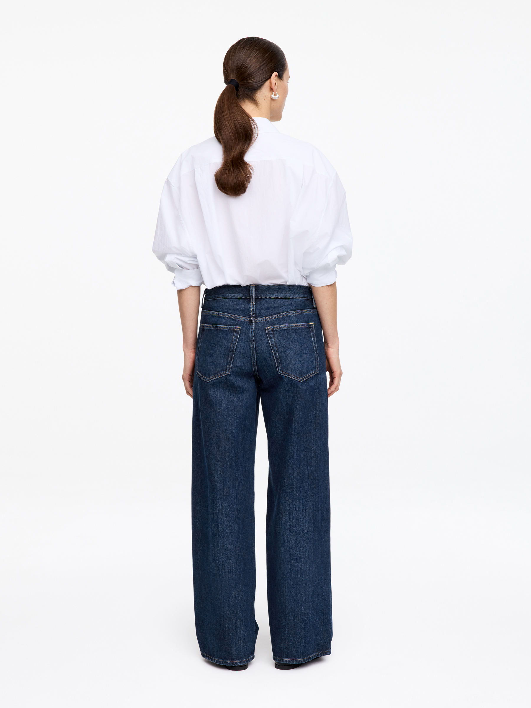 Jean large ample CLOUD - Bleu moyen - Relaxed fit - Femme - StillMedia/Lookbook - 20