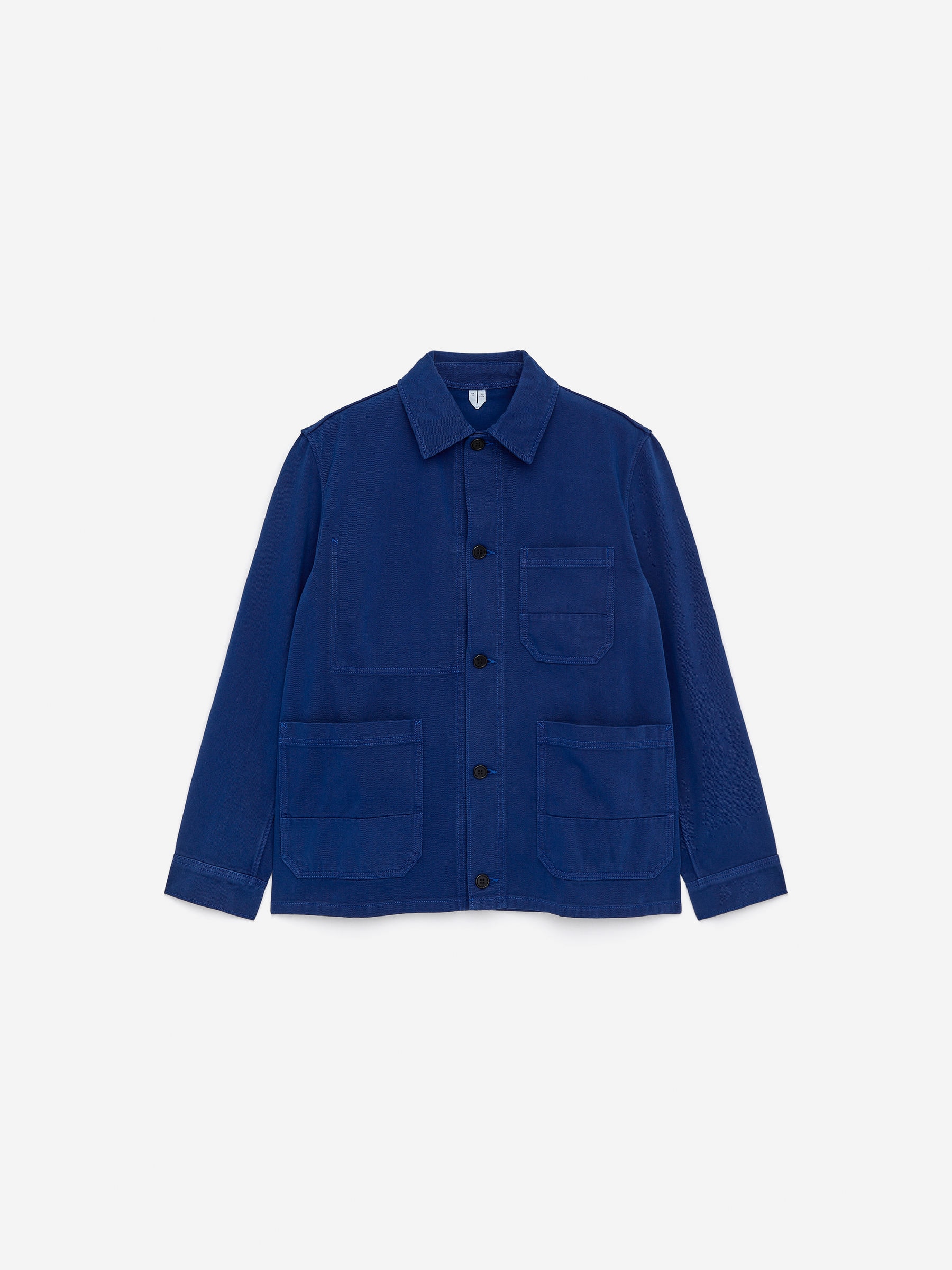 Overdyed Twill Overshirt-#21305A-16175