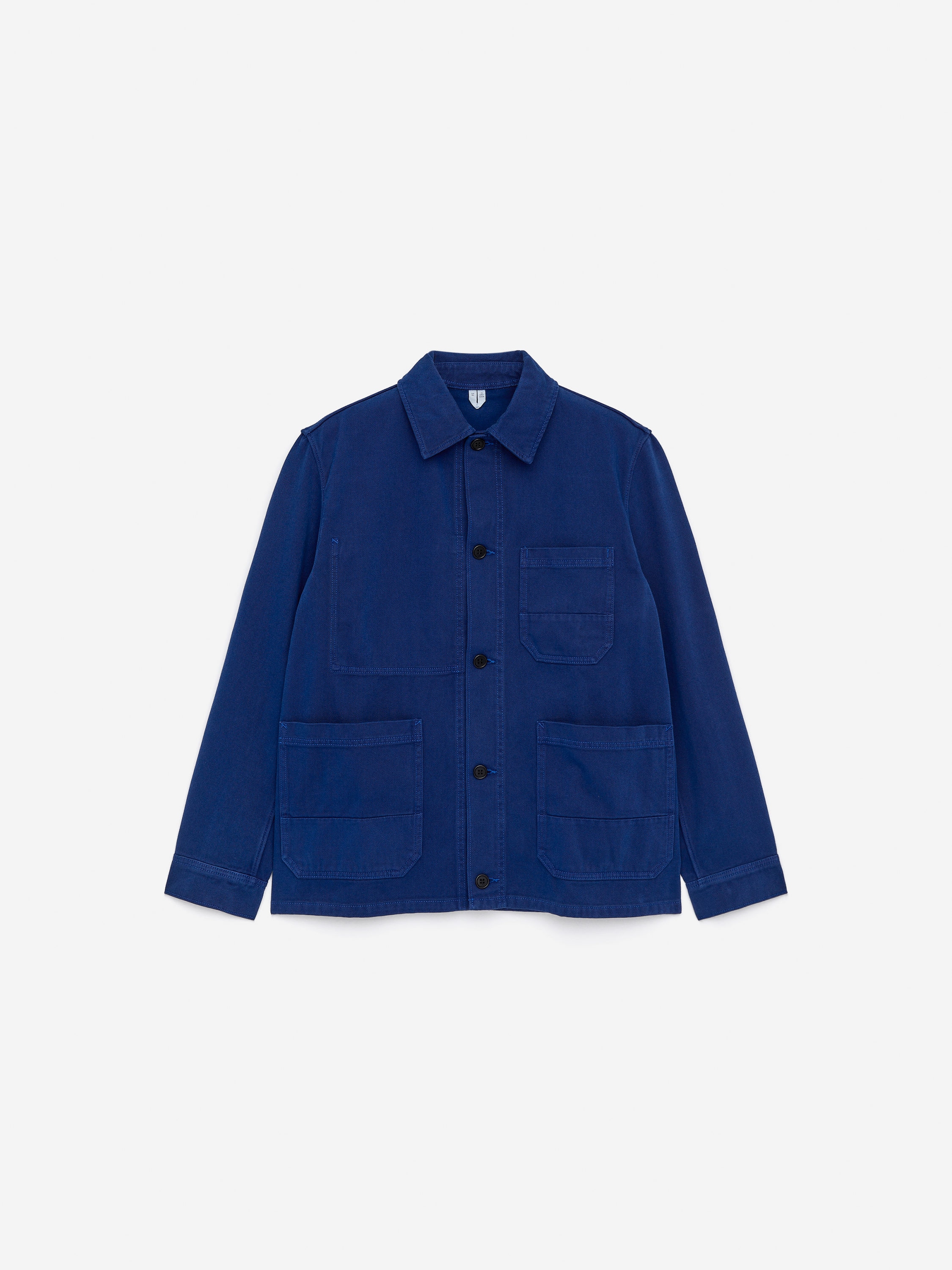 Overdyed Twill Overshirt-#21305A-16175