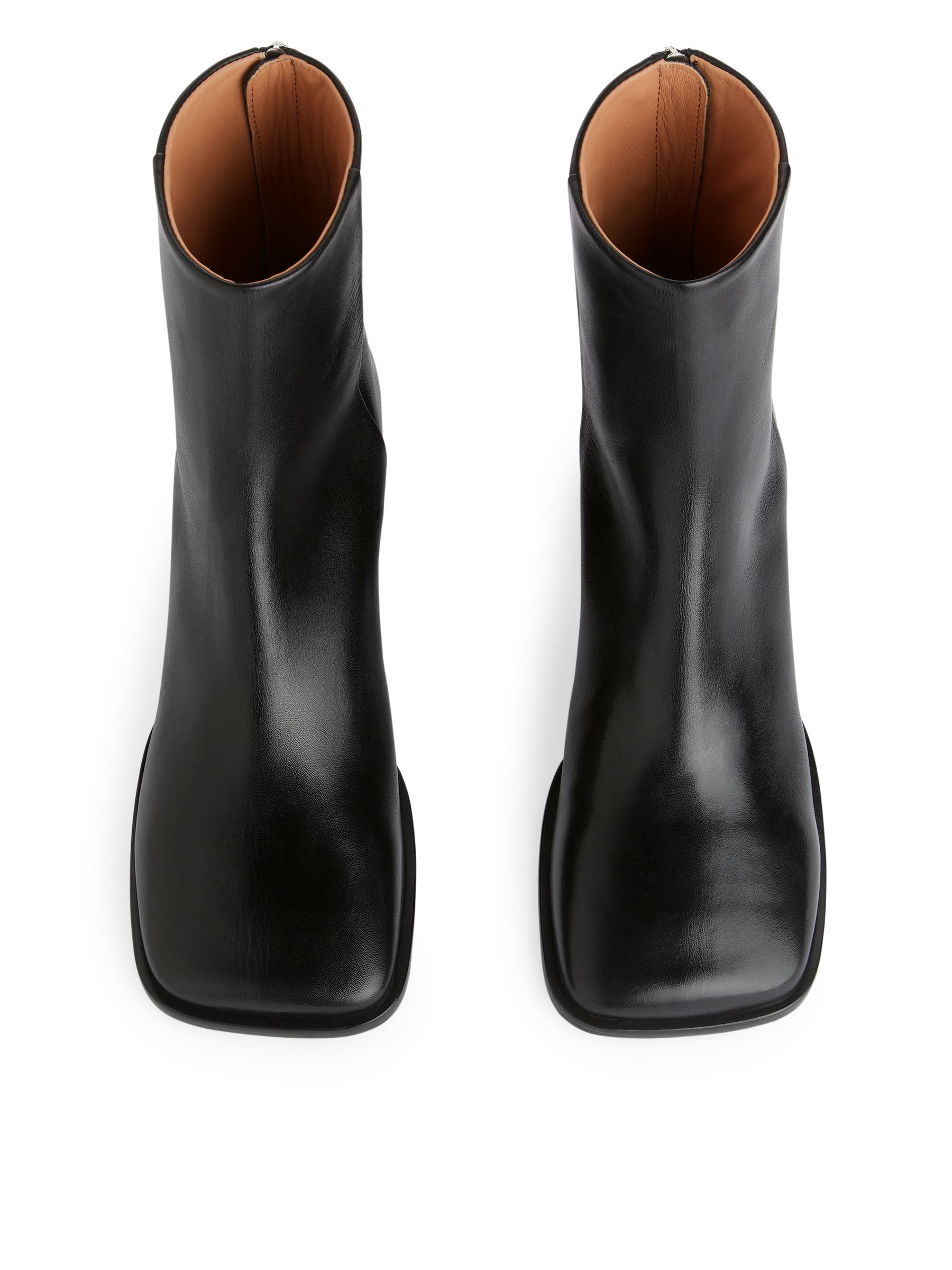 Stiefeletten aus Leder - Schwarz - Damen - StillMedia/DescriptiveStillLife - 5