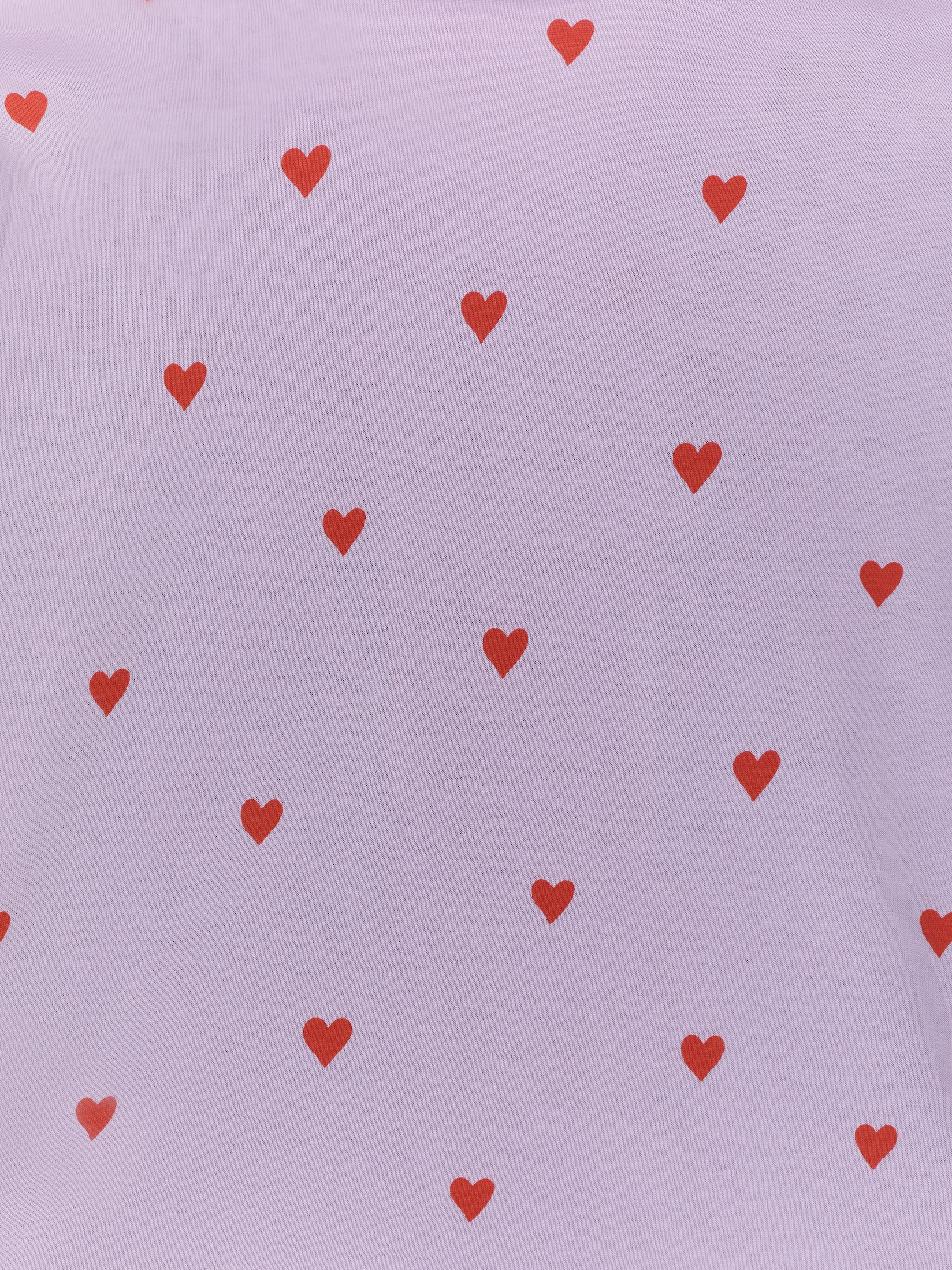 Pyjama aus Baumwolle - Flieder/Herzen in Rot - Regular Fit - Kinder - StillMedia/DescriptiveDetail - 6