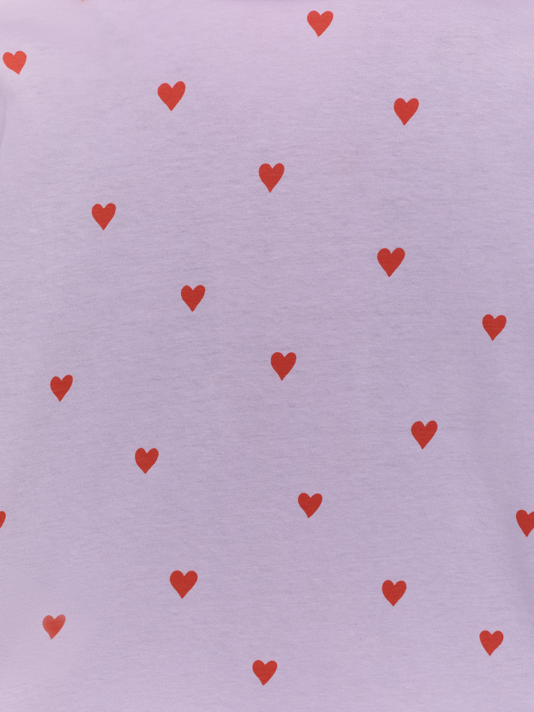 Pyjama aus Baumwolle - Flieder/Herzen in Rot - Regular Fit - Kinder - StillMedia/DescriptiveDetail - 6