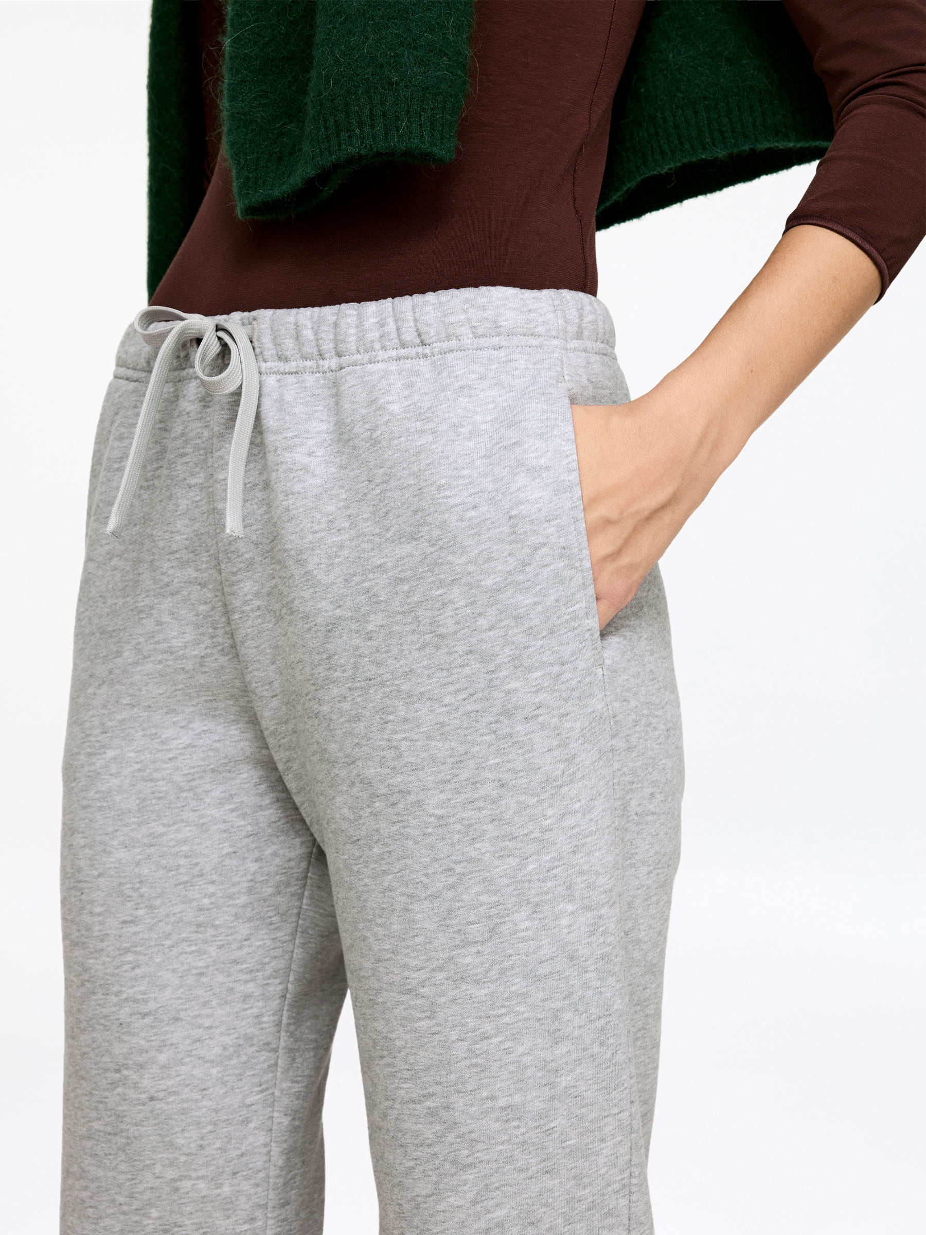 Pantalon de survêtement en coton - gris - Regular fit - Femme - StillMedia/Lookbook - 3