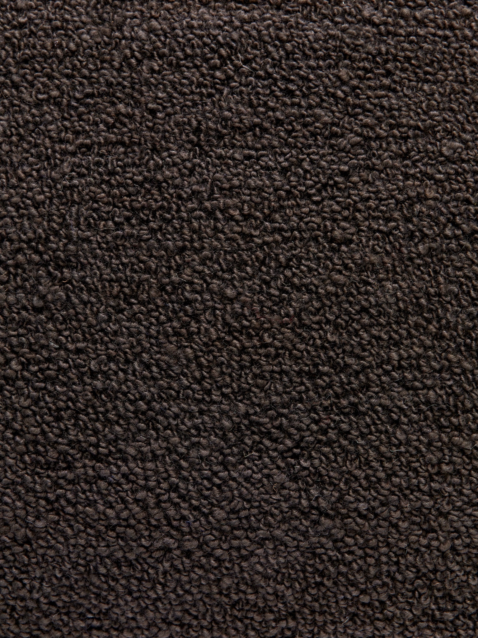 Funda de cojín de lana tejida a mano - Marrón oscuro/Beige - 2