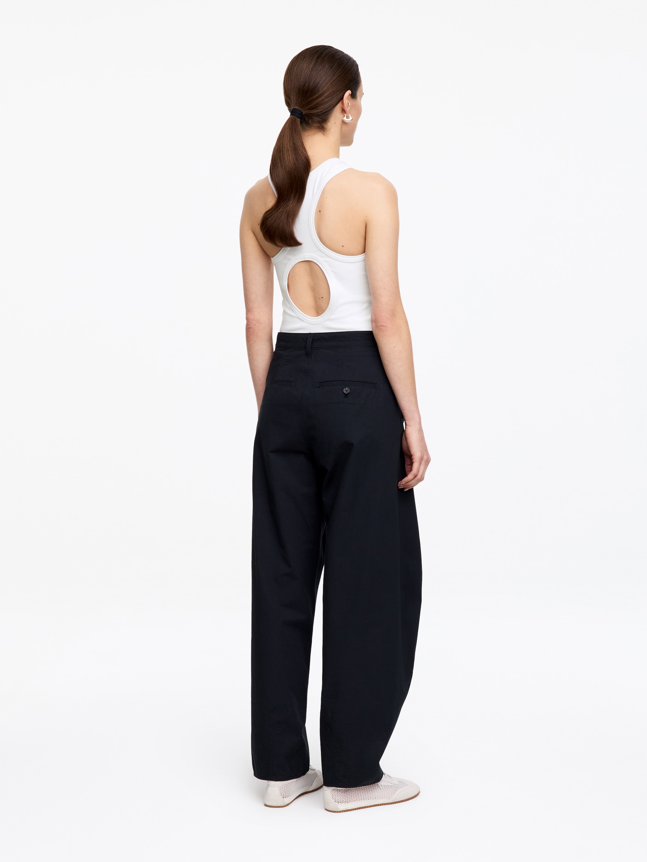 Racerback Tank Top - White - Regular fit - Women - StillMedia/Lookbook - 6